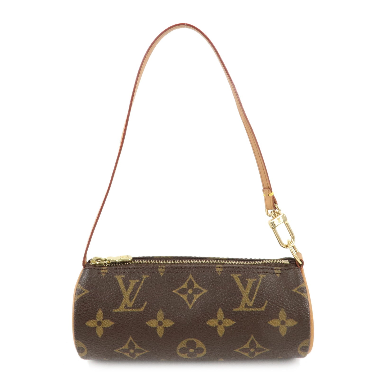 Louis-Vuitton-Monogram-Mini-Pouch-for-Papillon-Bag-Brown