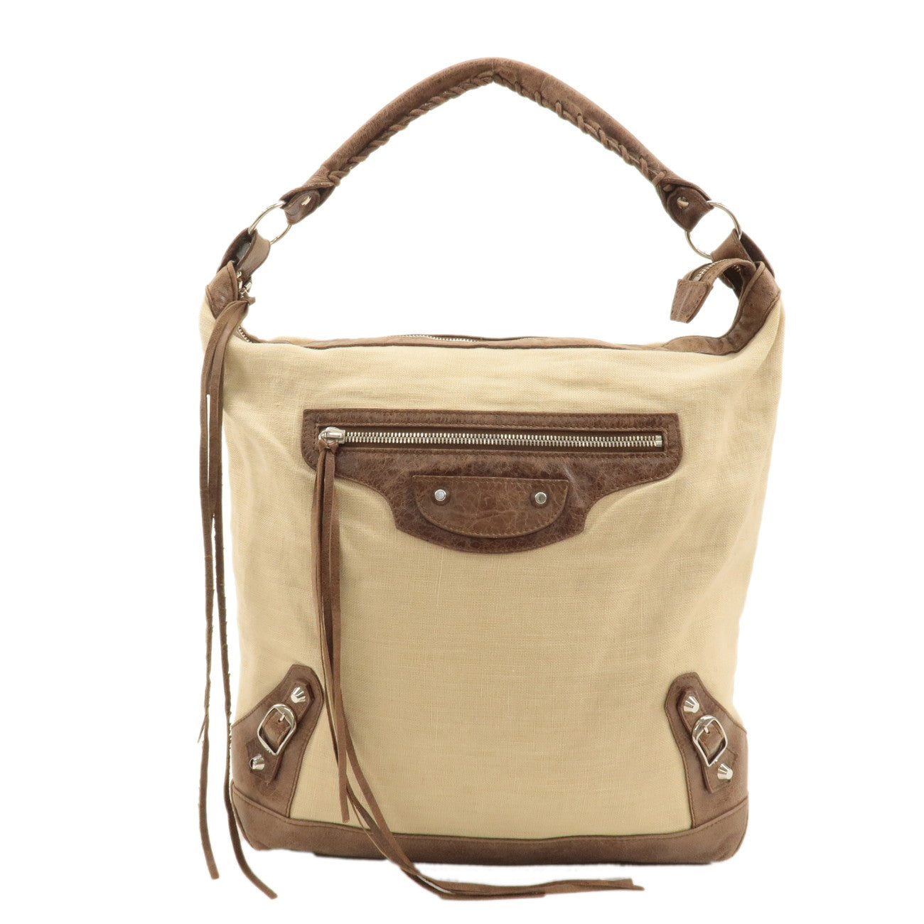 BALENCIAGA-Editor
s-The-Day-Canvas-Leather-Natural-Brown-140442