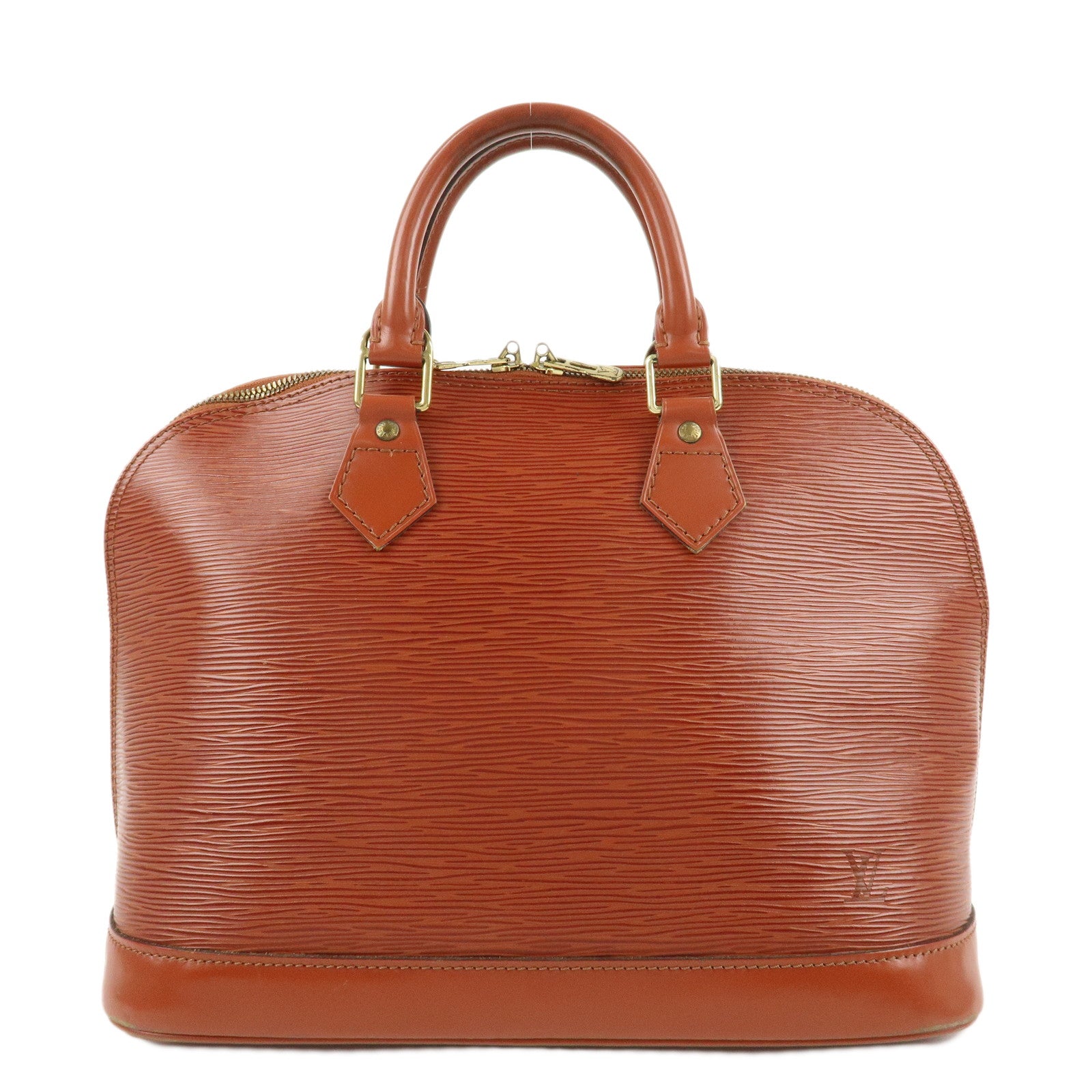 Louis-Vuitton-Epi-Alma-PM-Hand-Bag-Kenya-Brown-M52143