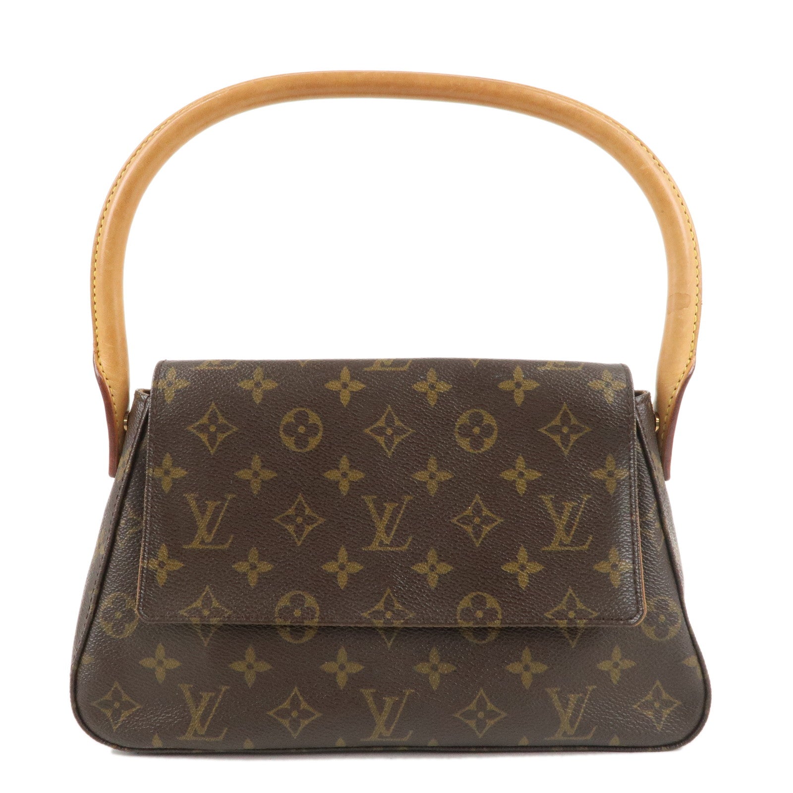 Louis Vuitton Monogram Mini Looping Shoulder Bag Hand Bag M51147