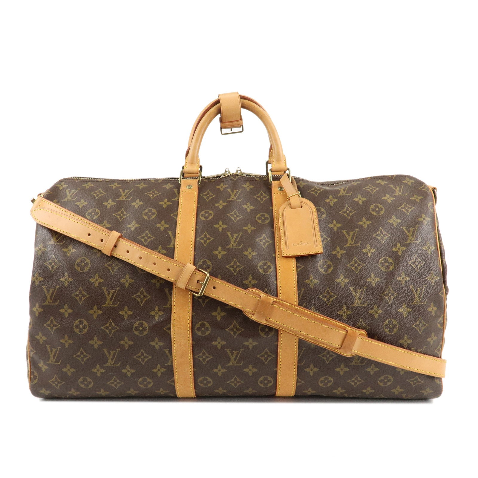 Louis-Vuitton-Monogram-Keep-All-Bandouliere-55-Bag-M41414