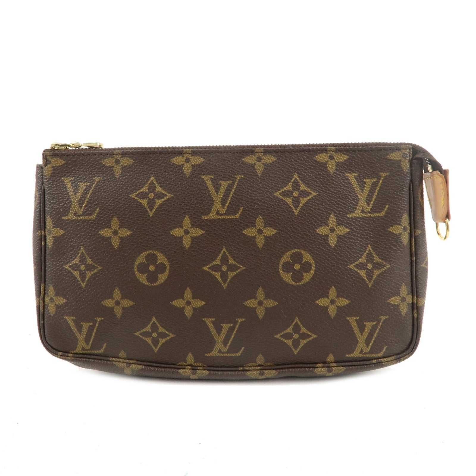 Louis Vuitton Monogram Pochette Accessoir Hand Bag Brown M51980