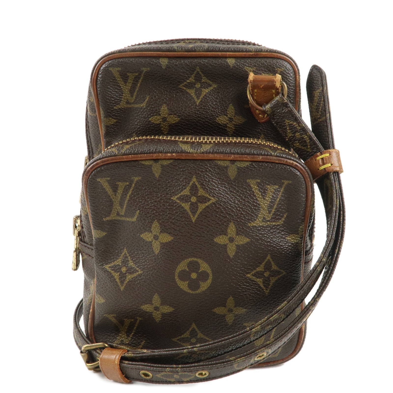 Louis Vuitton Monogram Mini Amazone Shoulder Bag Brown M45238