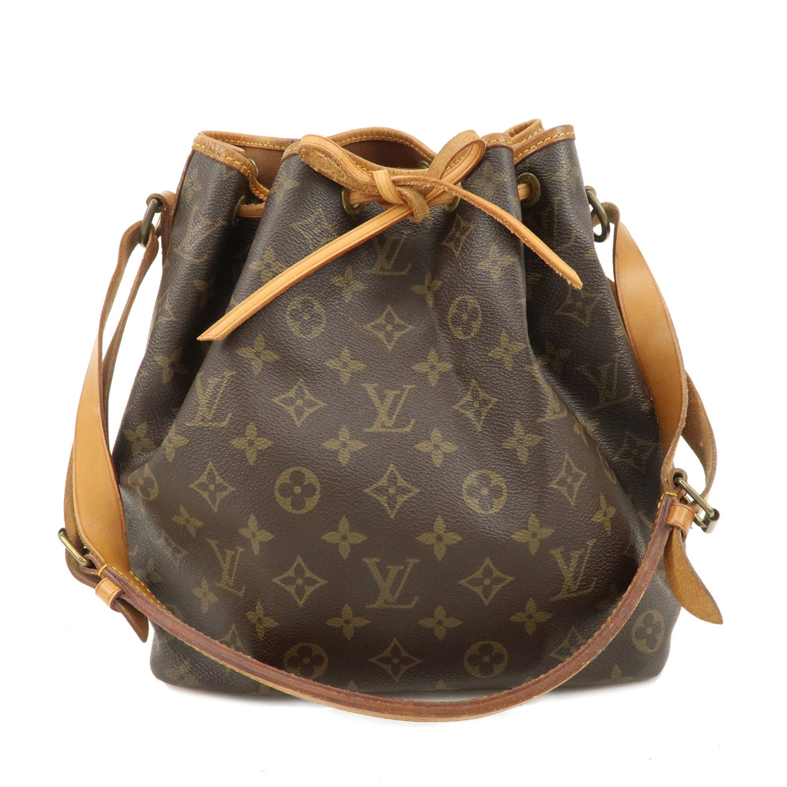 Louis-Vuitton-Monogram-Petit-Noe-Shoulder-Bag-Brown-M40818