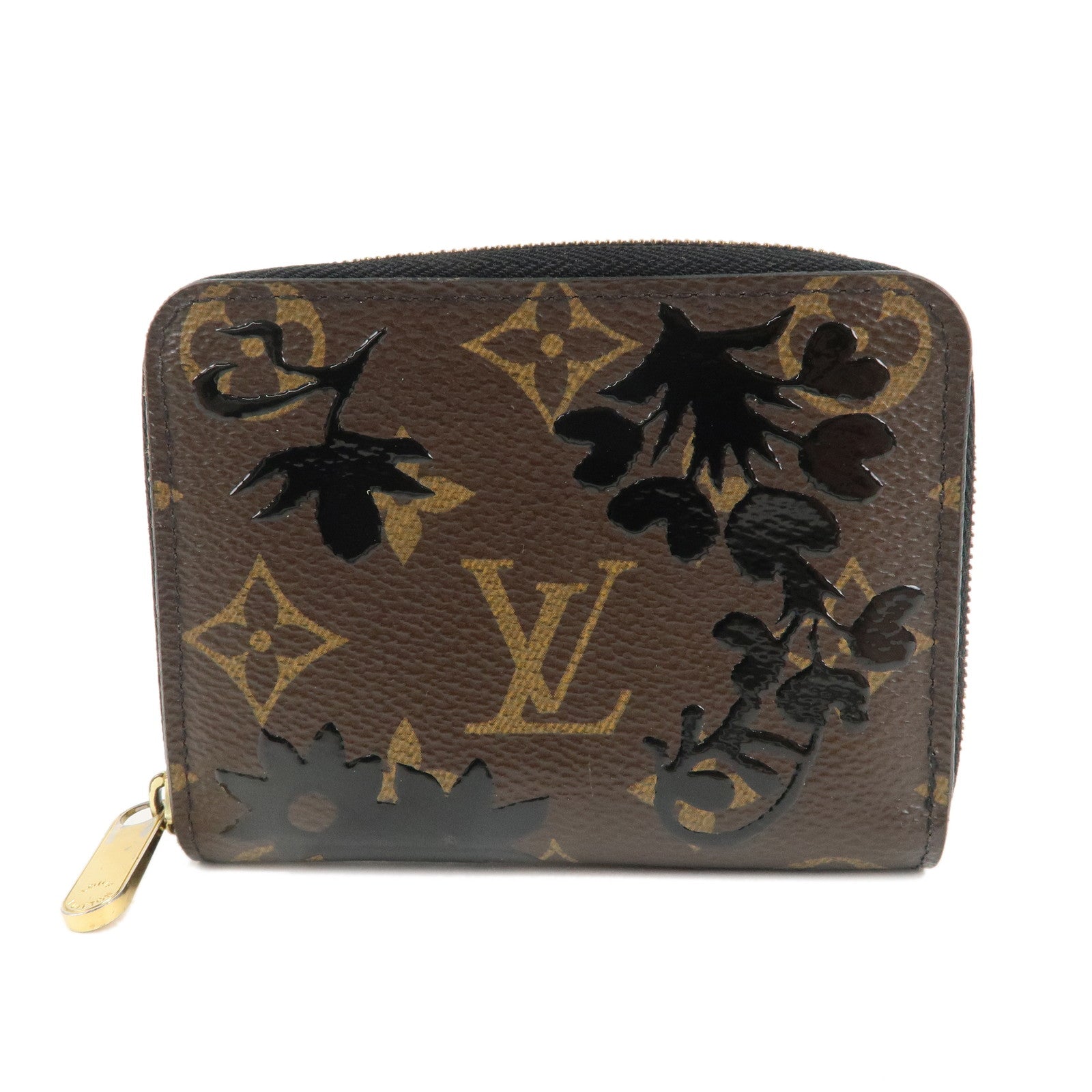 Louis Vuitton Monogram Blossom Zippy Coin Purse Brown M62547