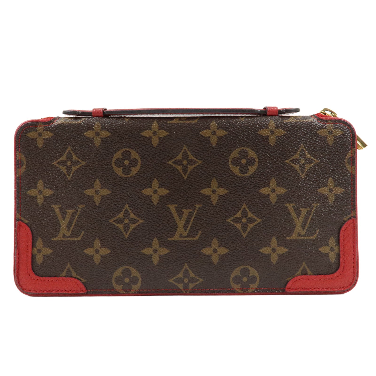 Louis-Vuitton-Monogram-Retiro-Daily-Organizer-Wallet-M61452Used-F/S