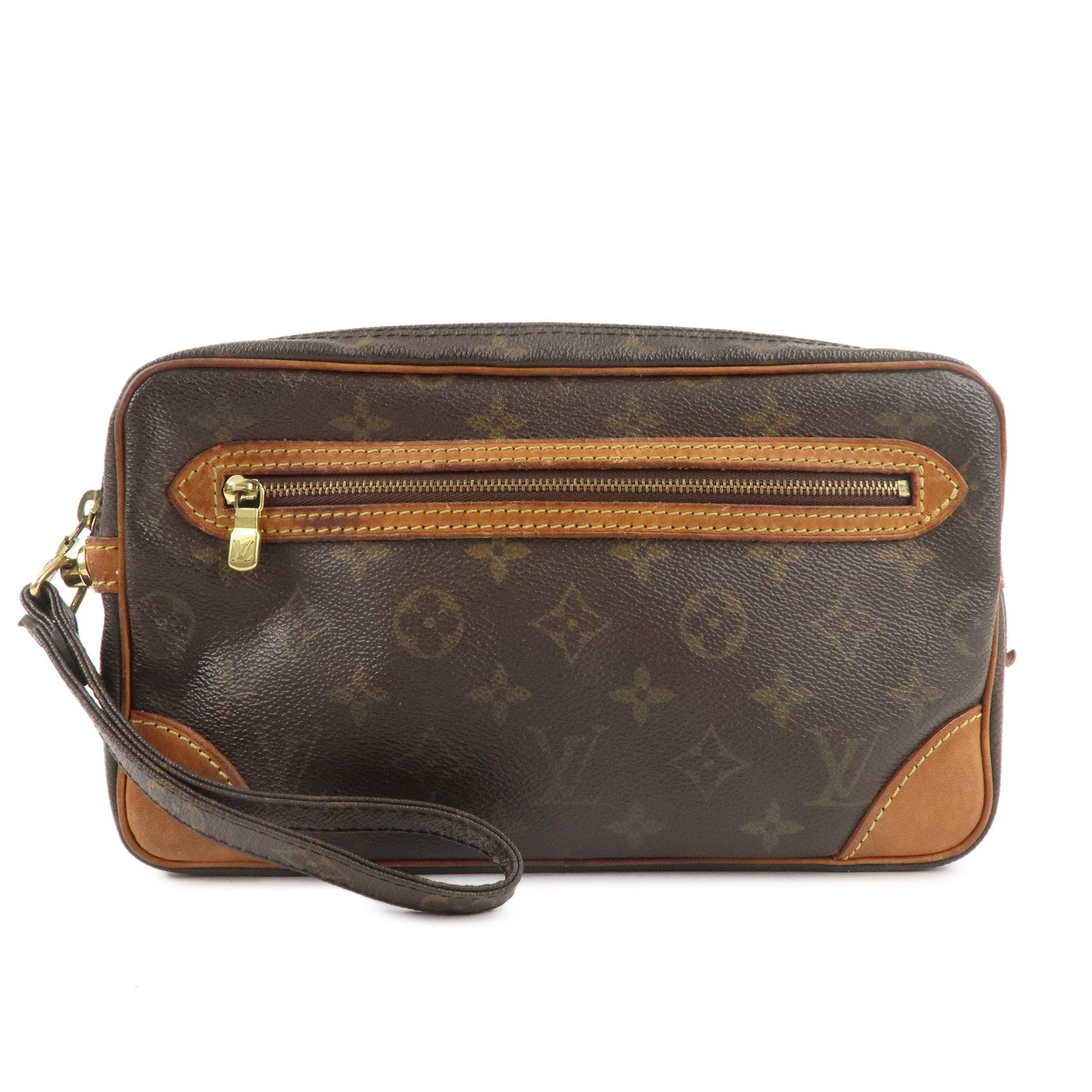 Louis Vuitton Monogram Marly Dragonne GM Clutch Bag M51825