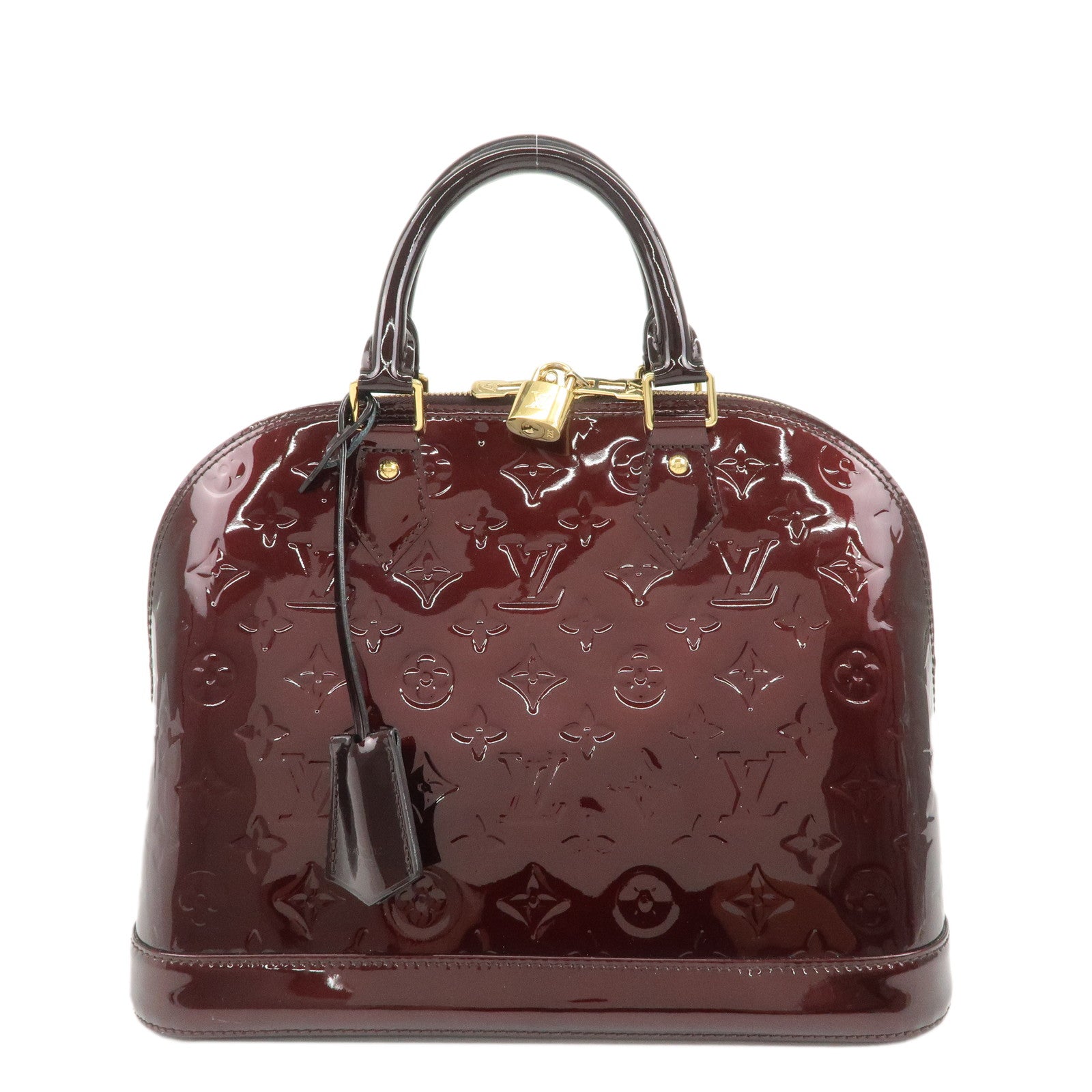 Louis-Vuitton-Monogram-Vernis-Alma-PM-Hand-Bag-Amarante-M91611