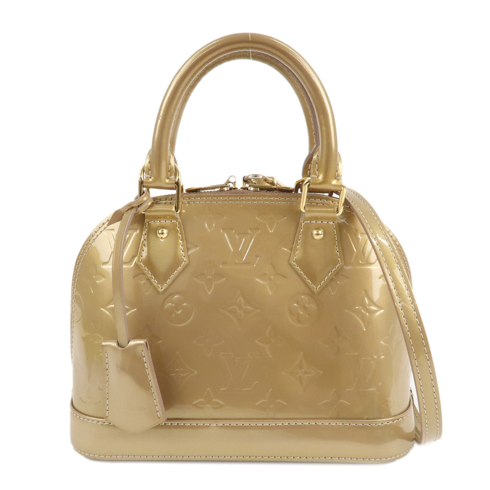 Louis-Vuitton-Monogram-2Way-Vernis-Alma-BB-Hand-Bag-M91752