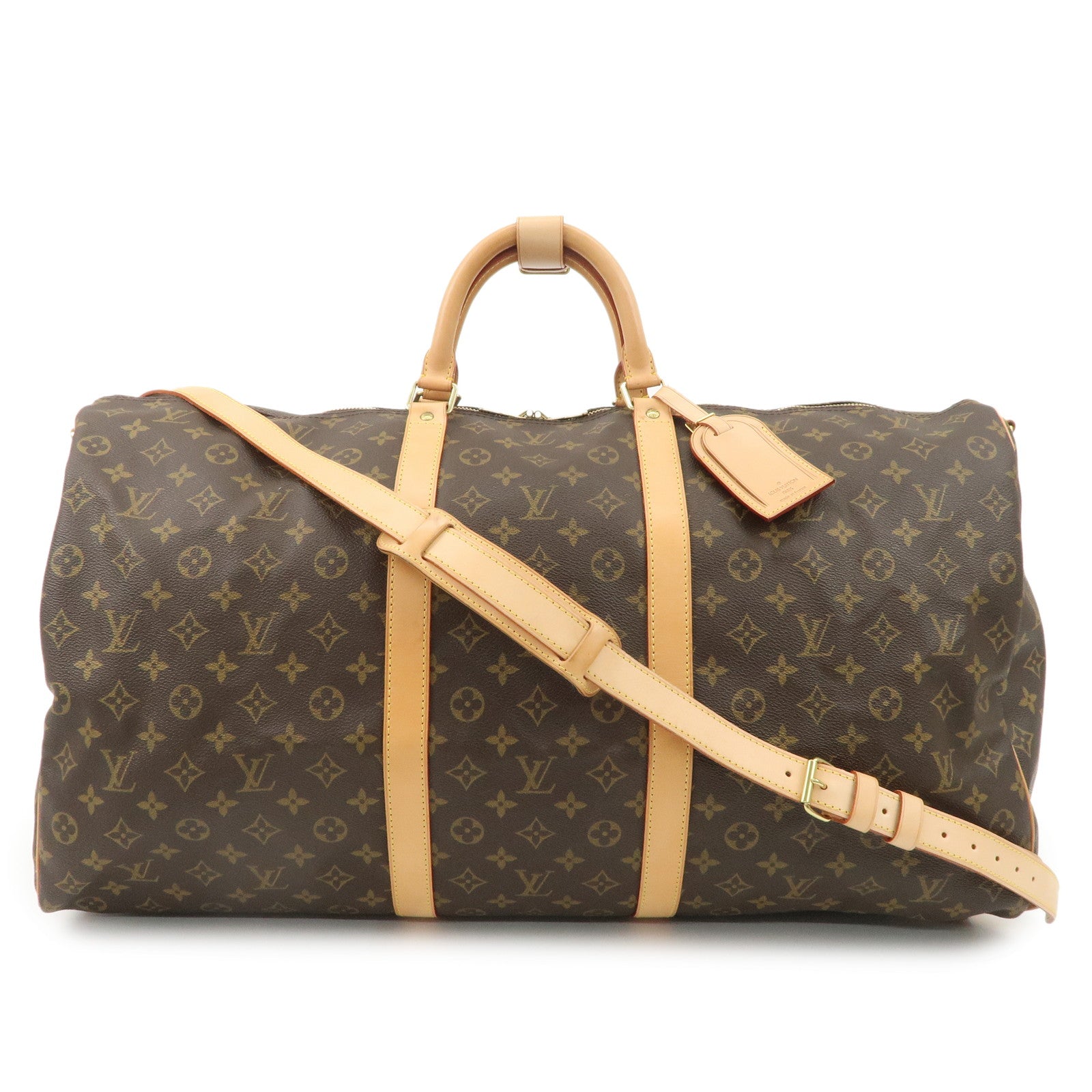 Louis-Vuitton-Monogram-Keep-All-Bandouliere-60-Bag-M41412