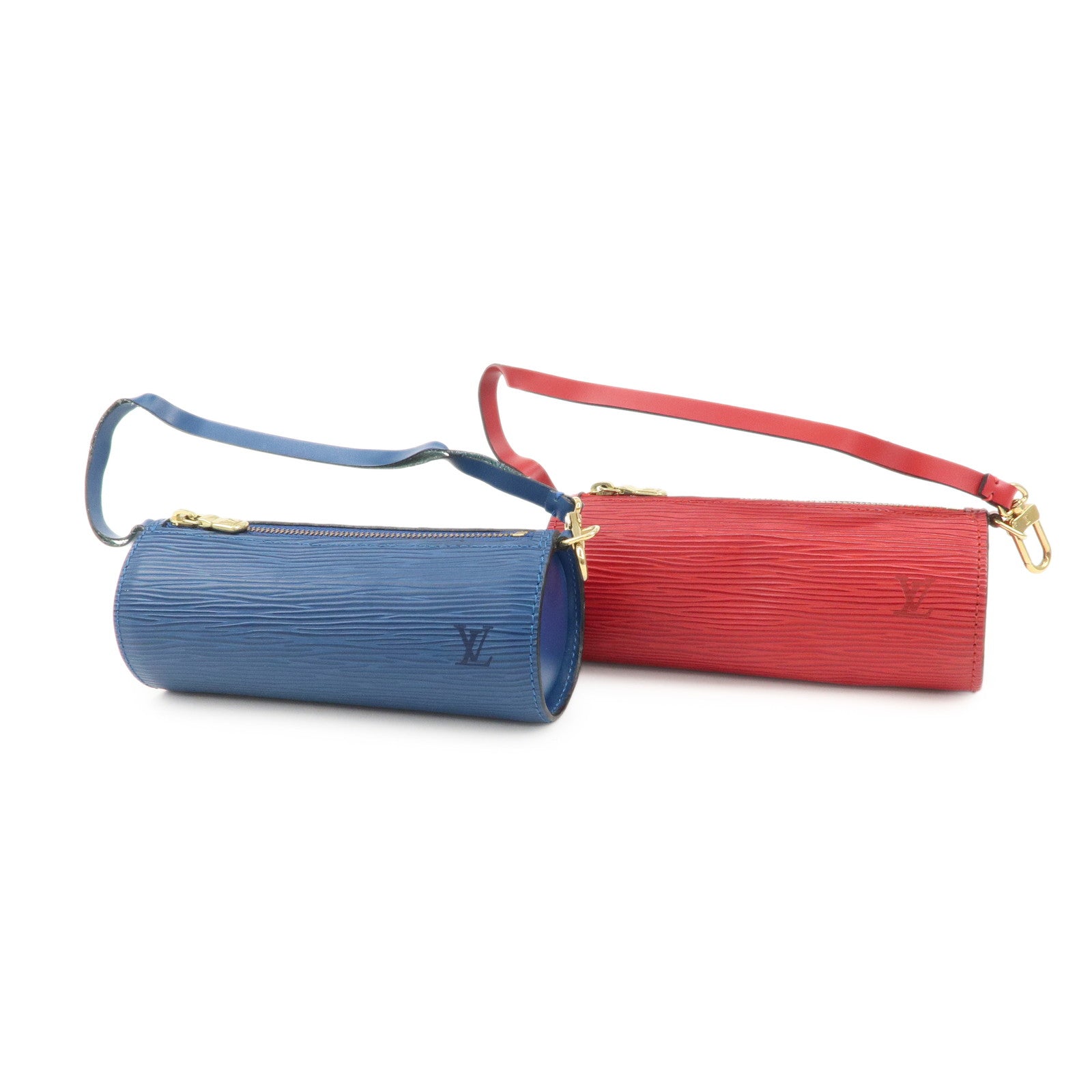 Louis-Vuitton-Epi-Set-of2-Soufflot-Pouch-Castilian-Red-Toledo-Blue