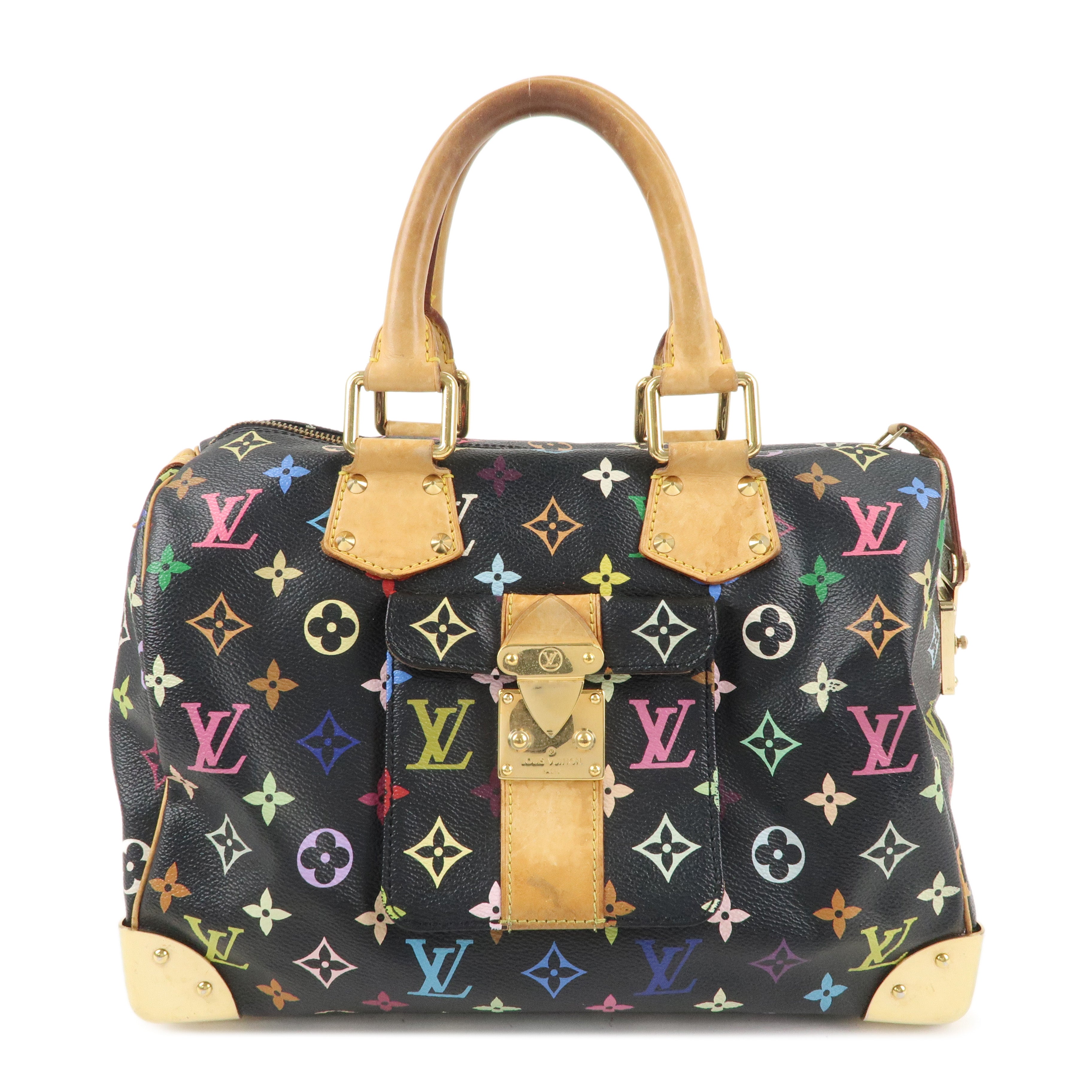 Louis Vuitton Monogram Multi Color Speedy 30 Hand Bag M92642