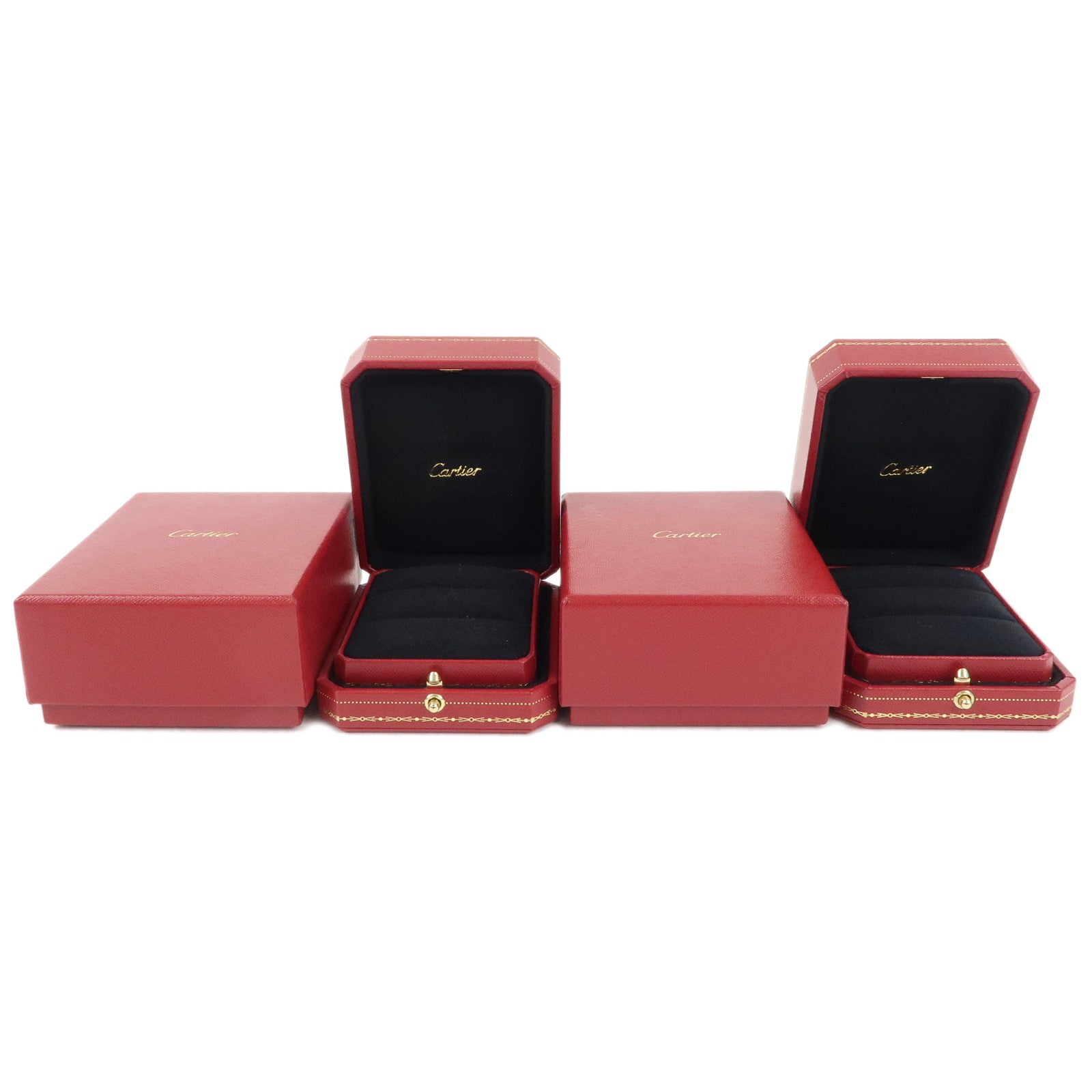 Cartier-Set-of-2-Pair-Ring-Box-Display-Box-Jewelry-Box-For-Ring