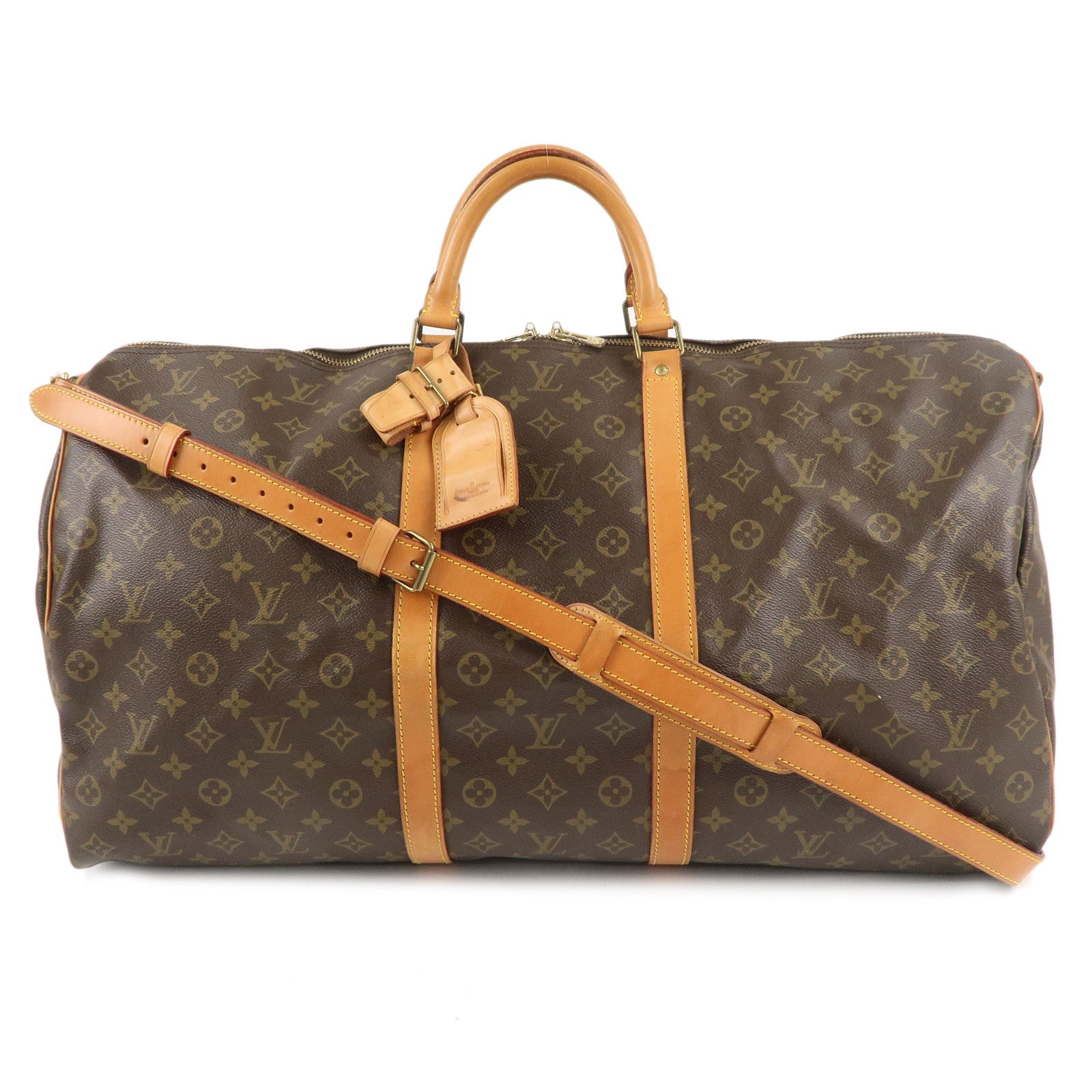 Louis-Vuitton-Monogram-Keep-All-Bandouliere-60-Bag-M41412