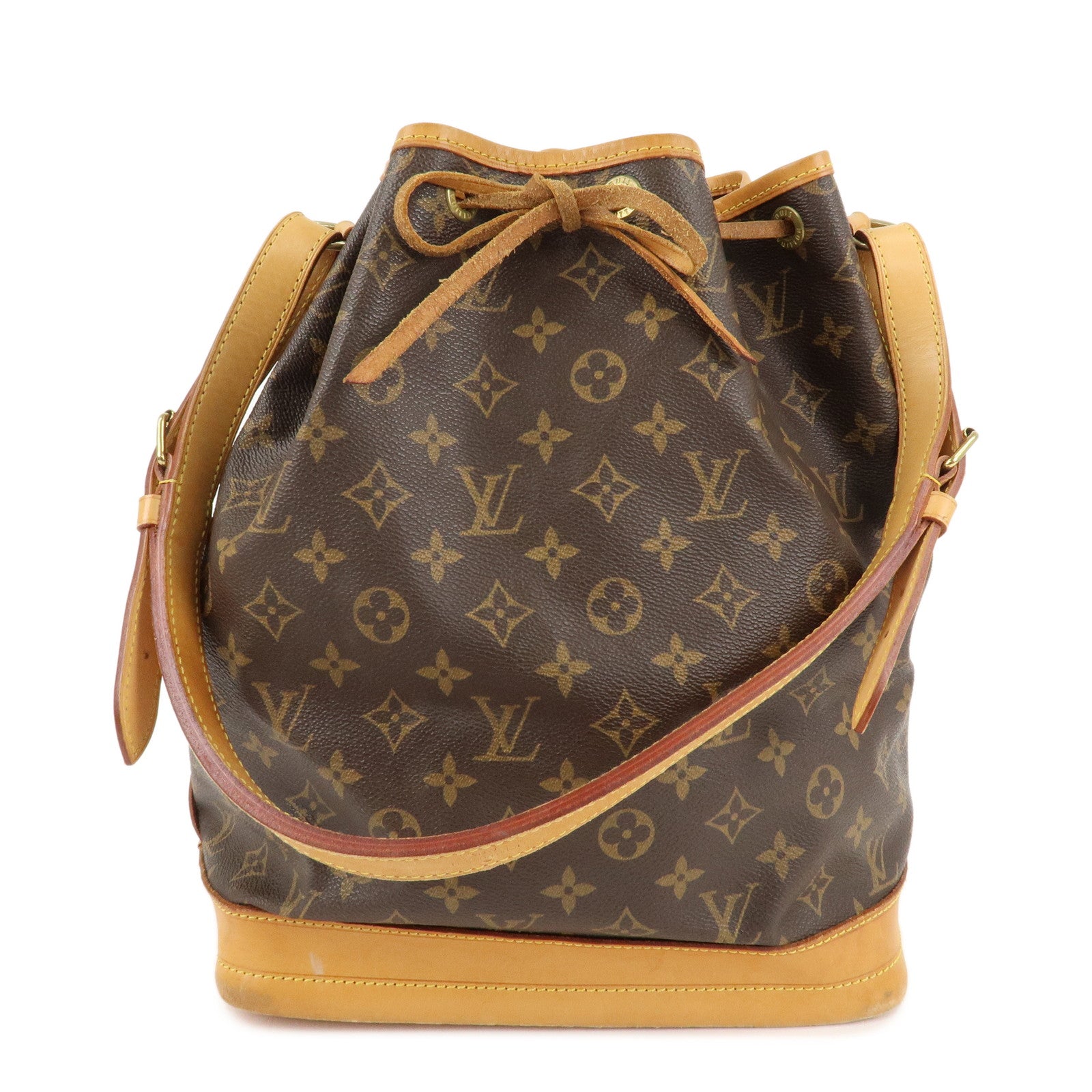 Louis-Vuitton-Monogram-Noe-Shoulder-Bag-Hand-Bag-Brown-M42224