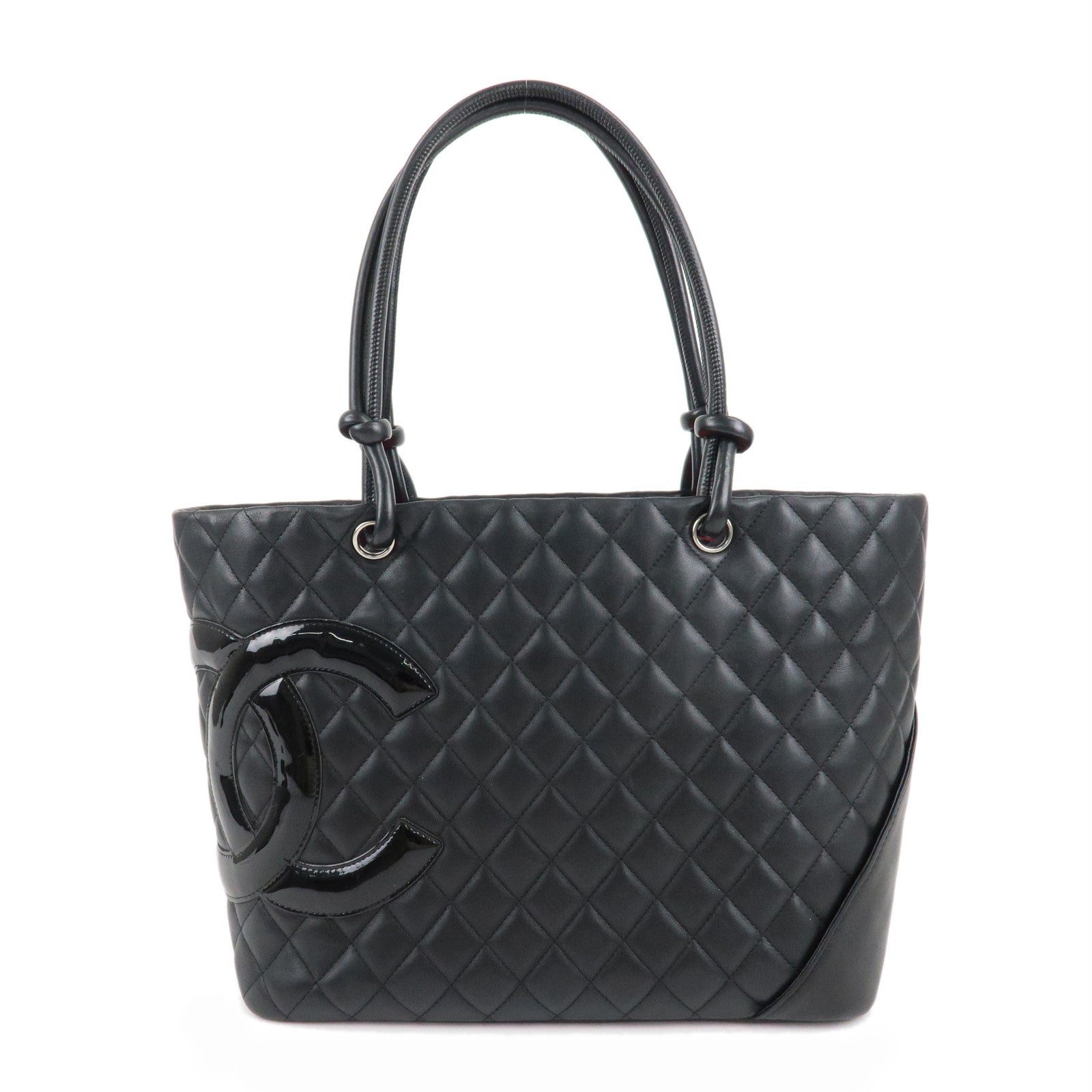 CHANEL-Cambon-Line-Lambskin-COCO-Mark-Large-Tote-Bag-A25169