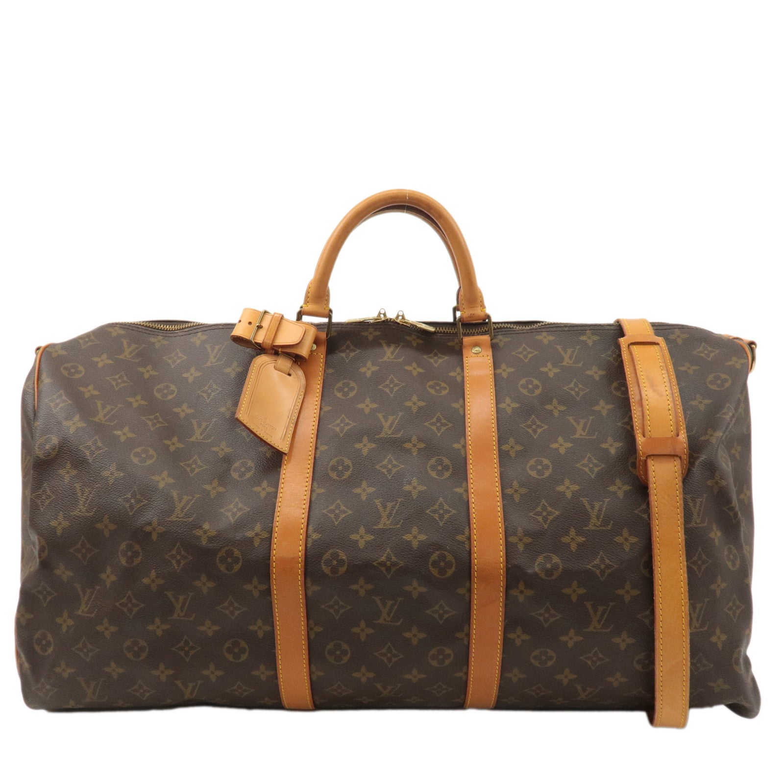 Louis Vuitton Monogram Keep All Bandouliere 60 Bag M414124