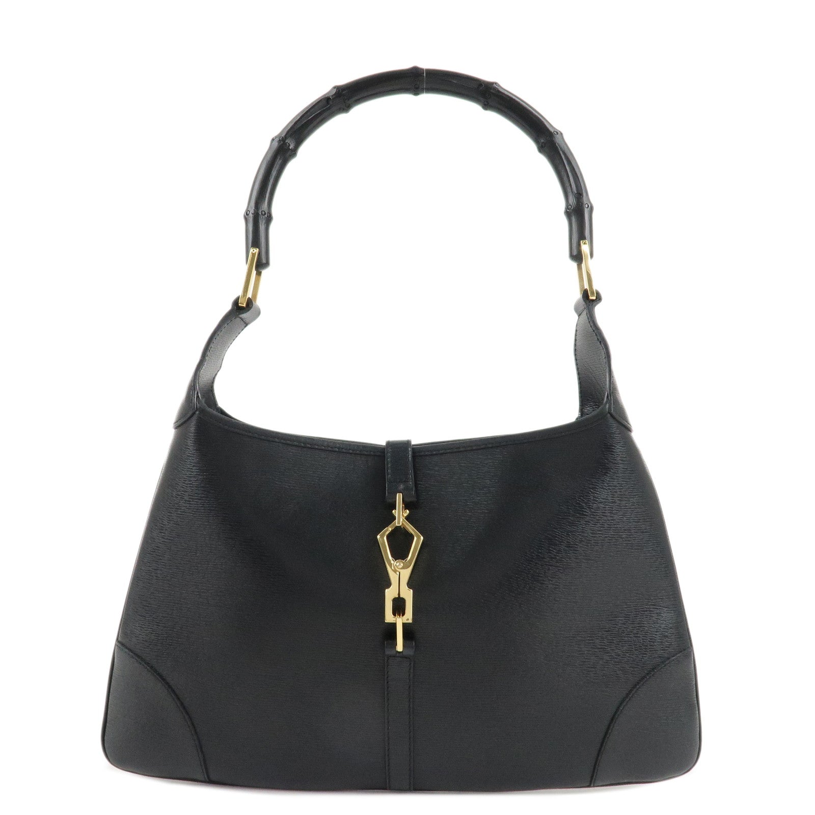 GUCCI-Bamboo-Leather-Shoulder-Bag-Hand-Bag-Black-001.40.60