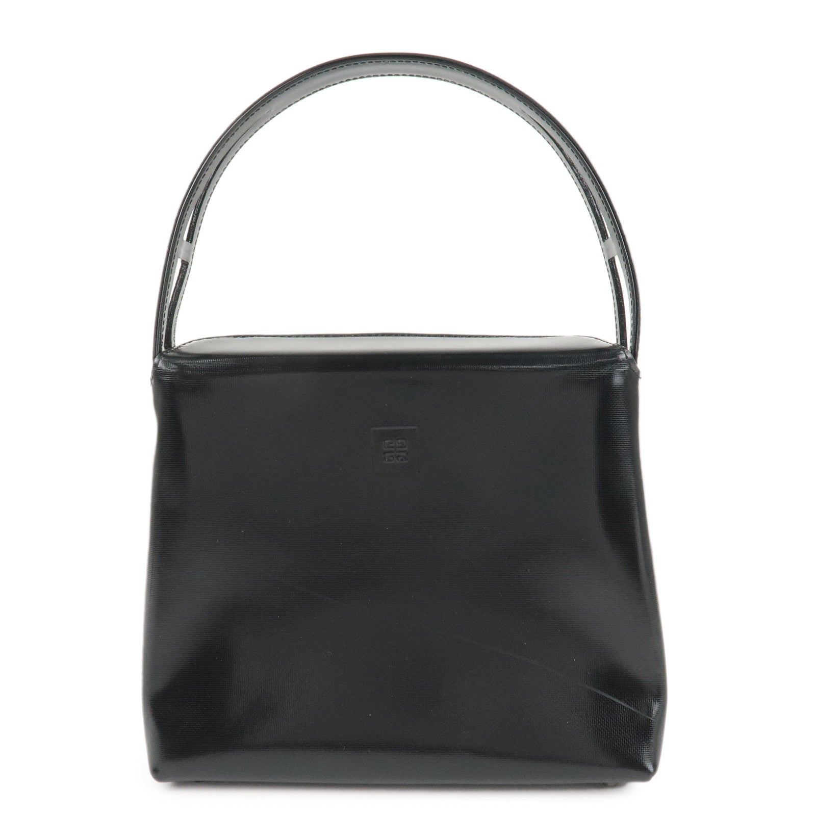 GIVENCHY-PVC-Anastasia-Hand-Bag-Shoulder-Bag-Black