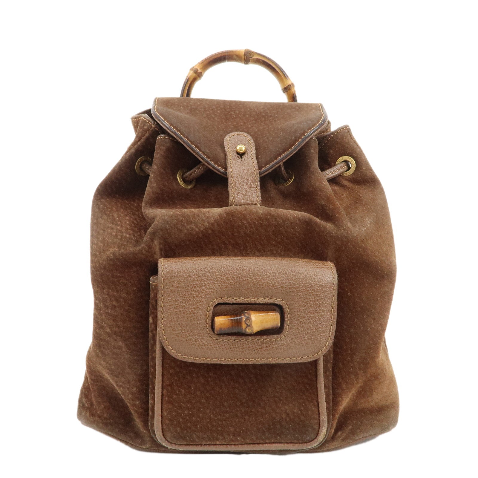 GUCCI-Bamboo-Suede-Leather-Mini-Back-Pack-Brown-003.2852.0030