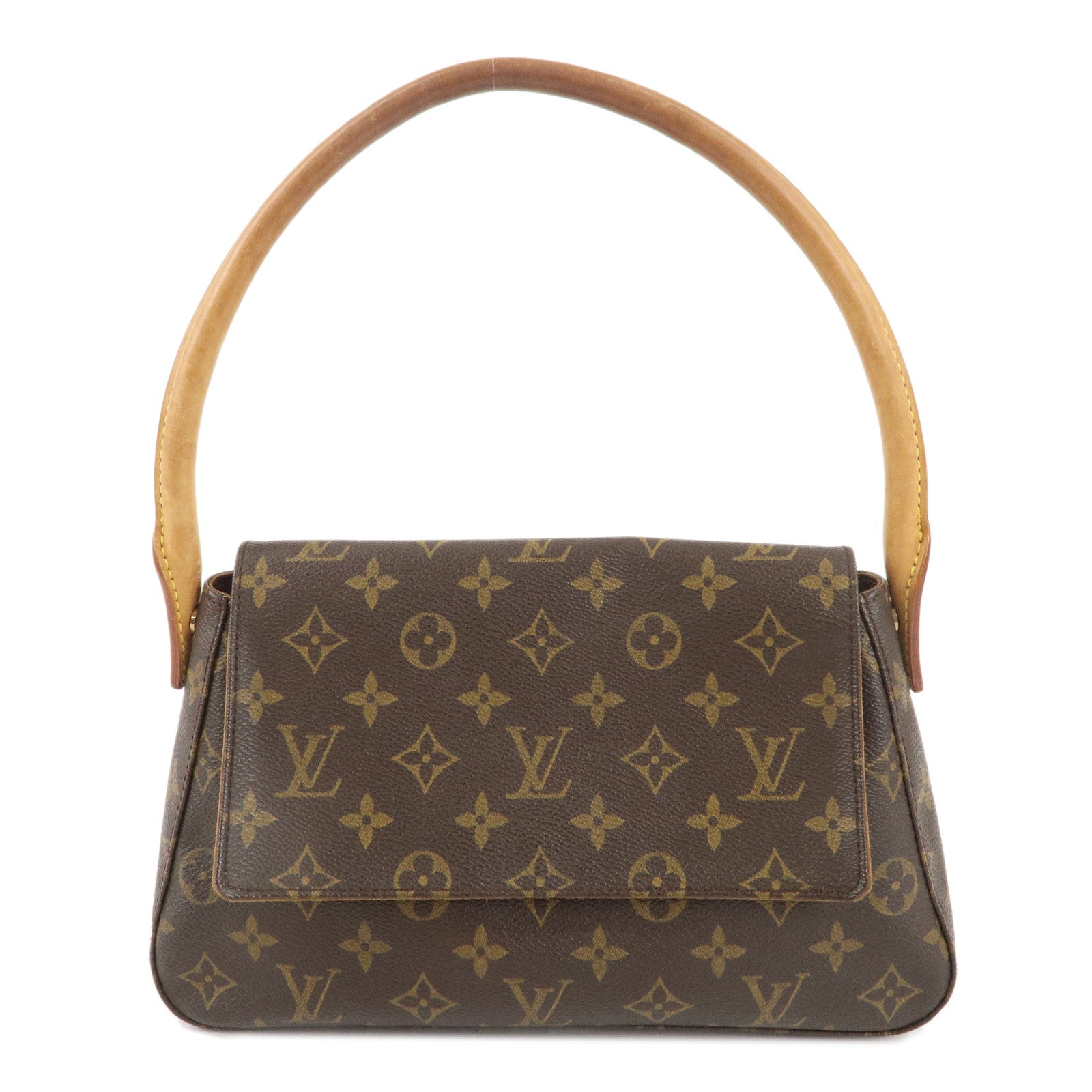 Louis Vuitton Monogram Mini Looping Shoulder Bag Hand Bag M51147