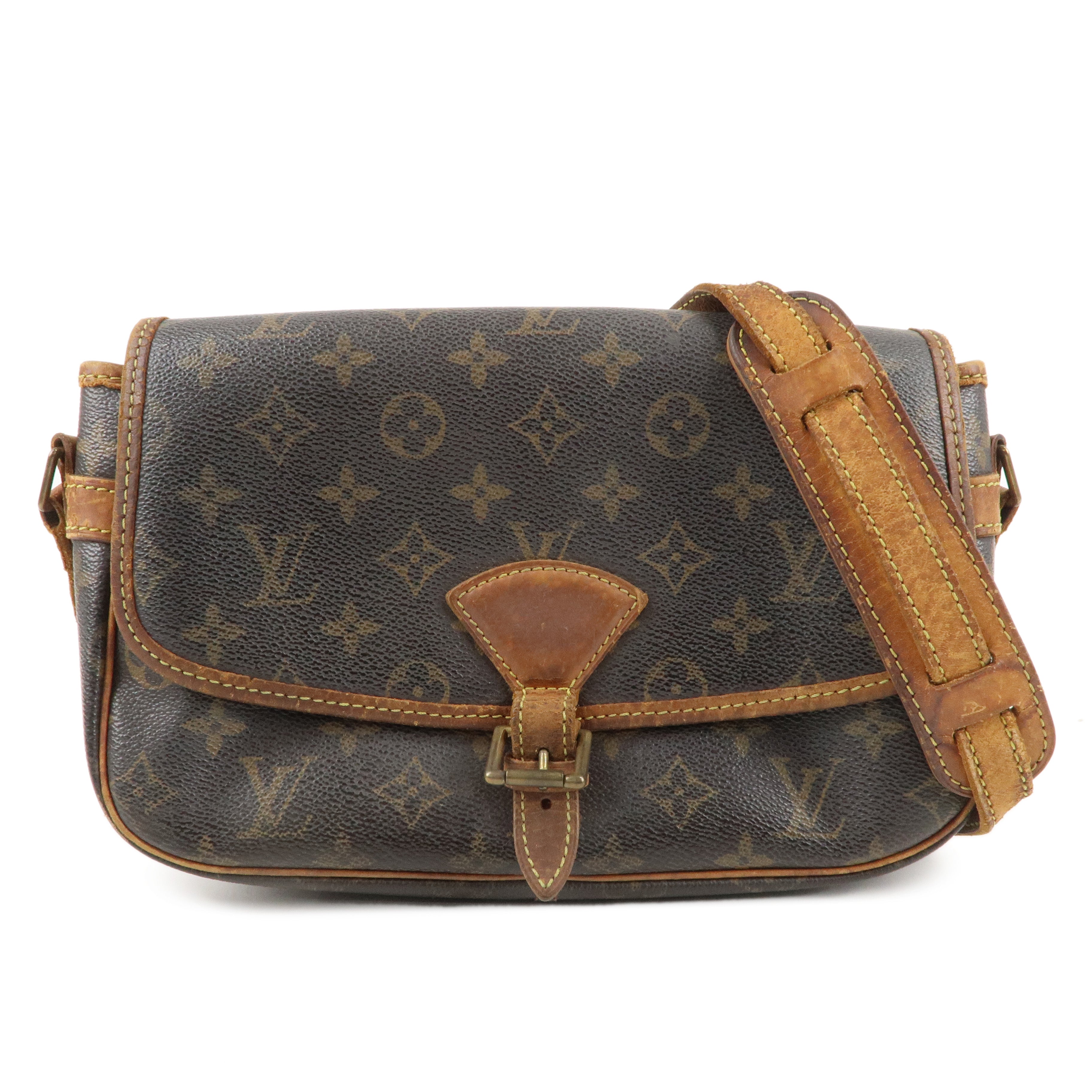 Louis Vuitton Monogram Sologne Shoulder Bag Brown M92639