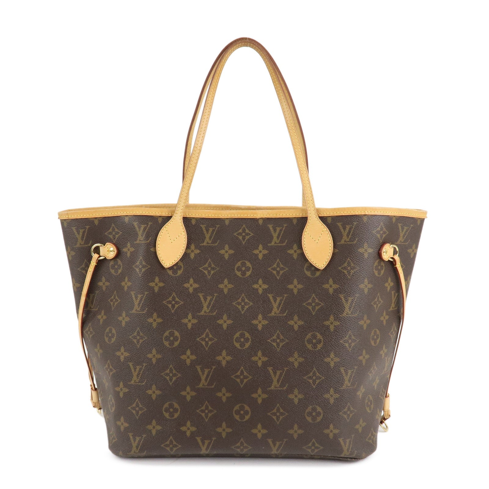 Louis-Vuitton-Monogram-Neverfull-MM-Tote-Bag-Brown-M40156