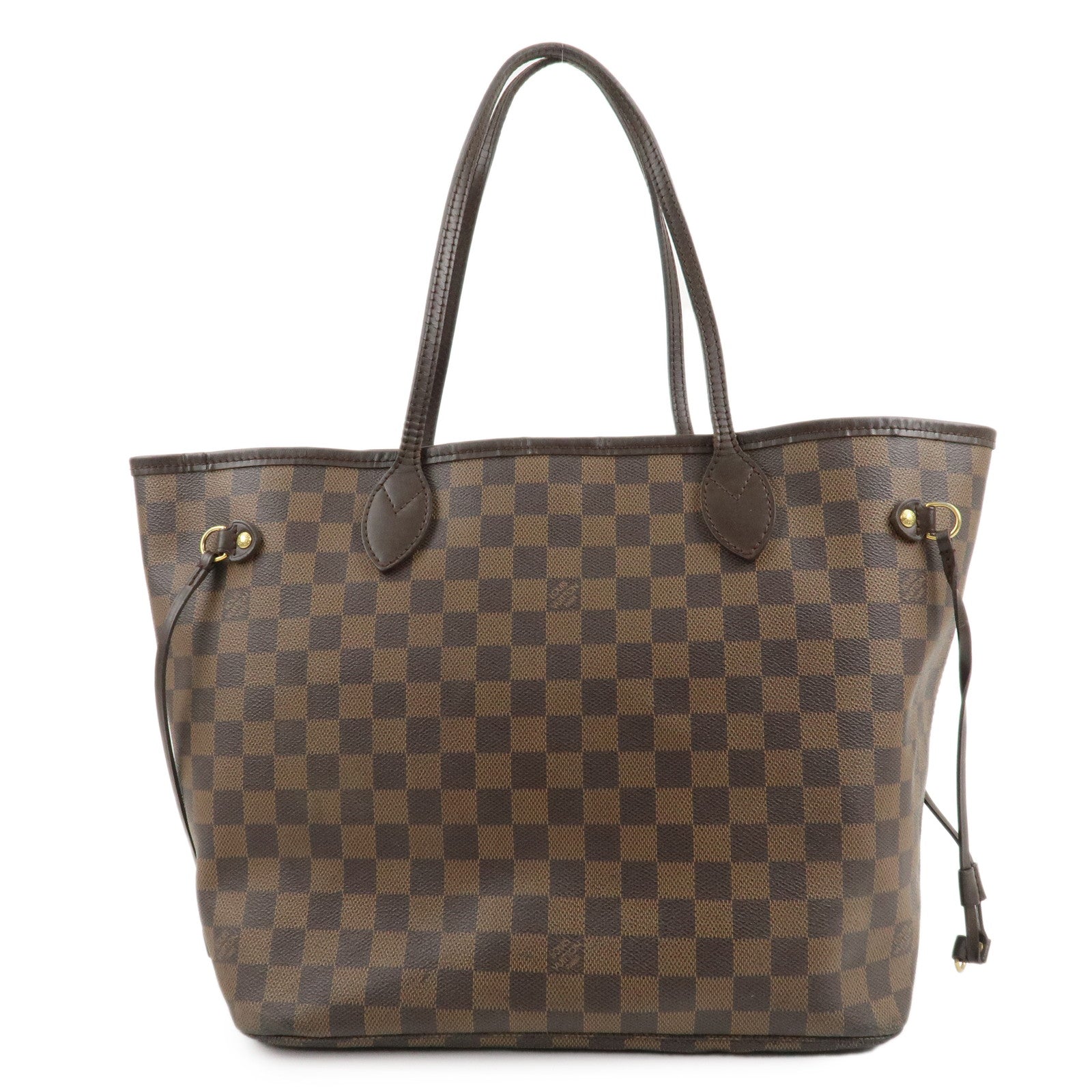 Louis-Vuitton-Damier-Neverfull-MM-Tote-Bag-Shoulder-Bag-N51105