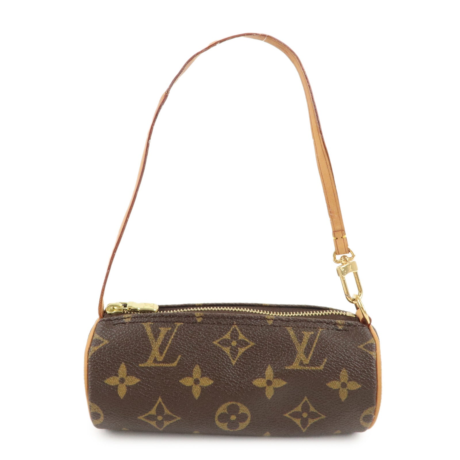 Louis-Vuitton-Monogram-Pouch-for-Papillon-Bag-Hand-Bag-Brown