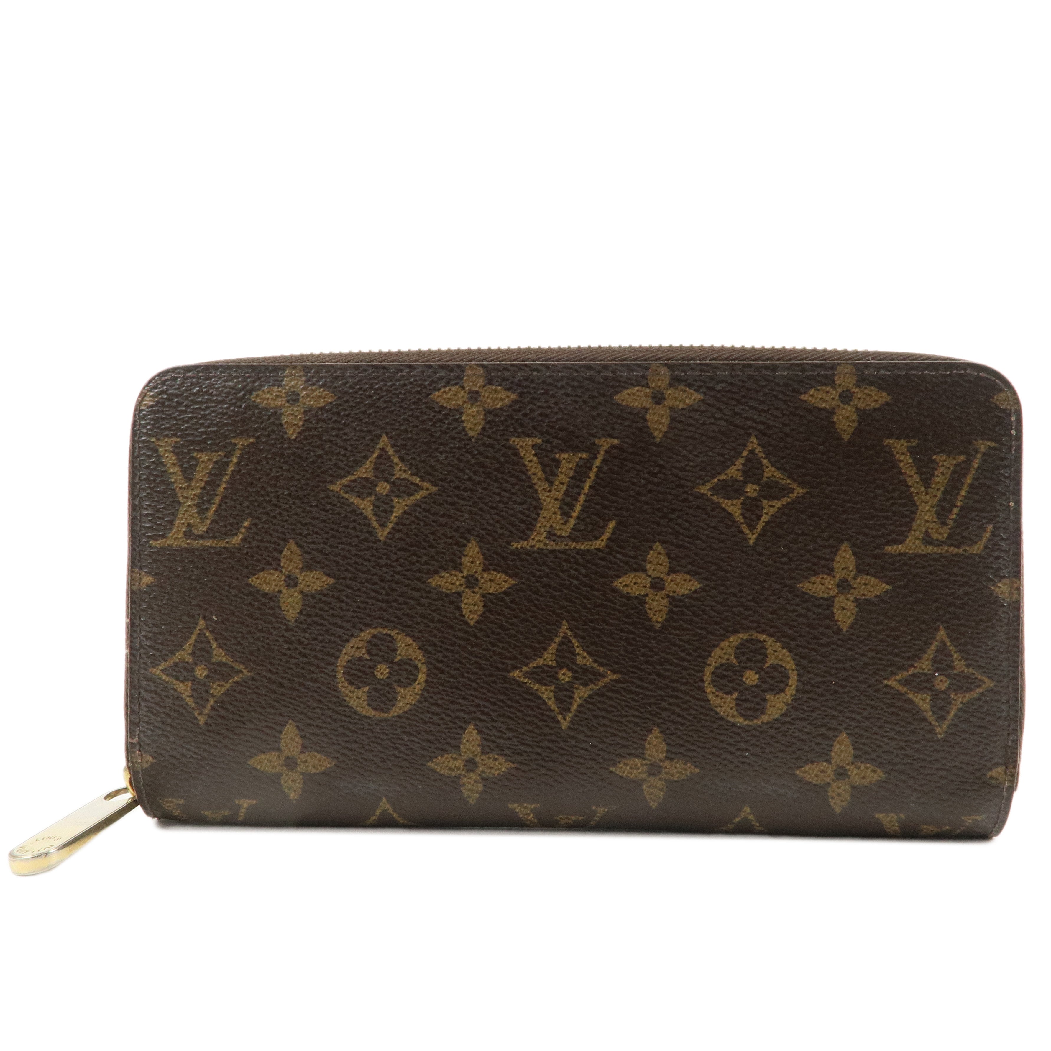 Louis Vuitton Monogram Zippy Wallet Zip Around Long Wallet M60017