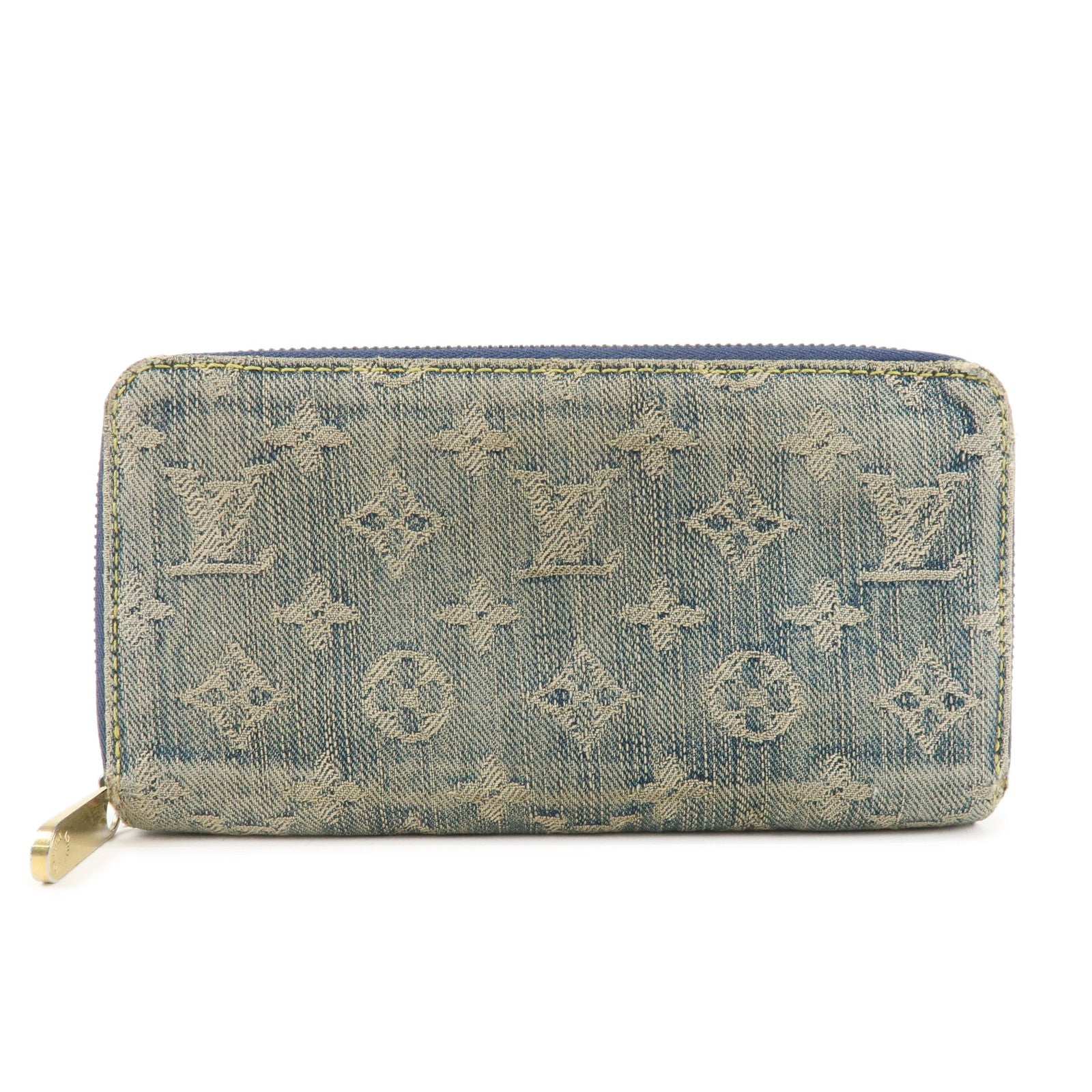 Louis-Vuitton-Monogram-Denim-Zippy-Wallet-M95341-Blue