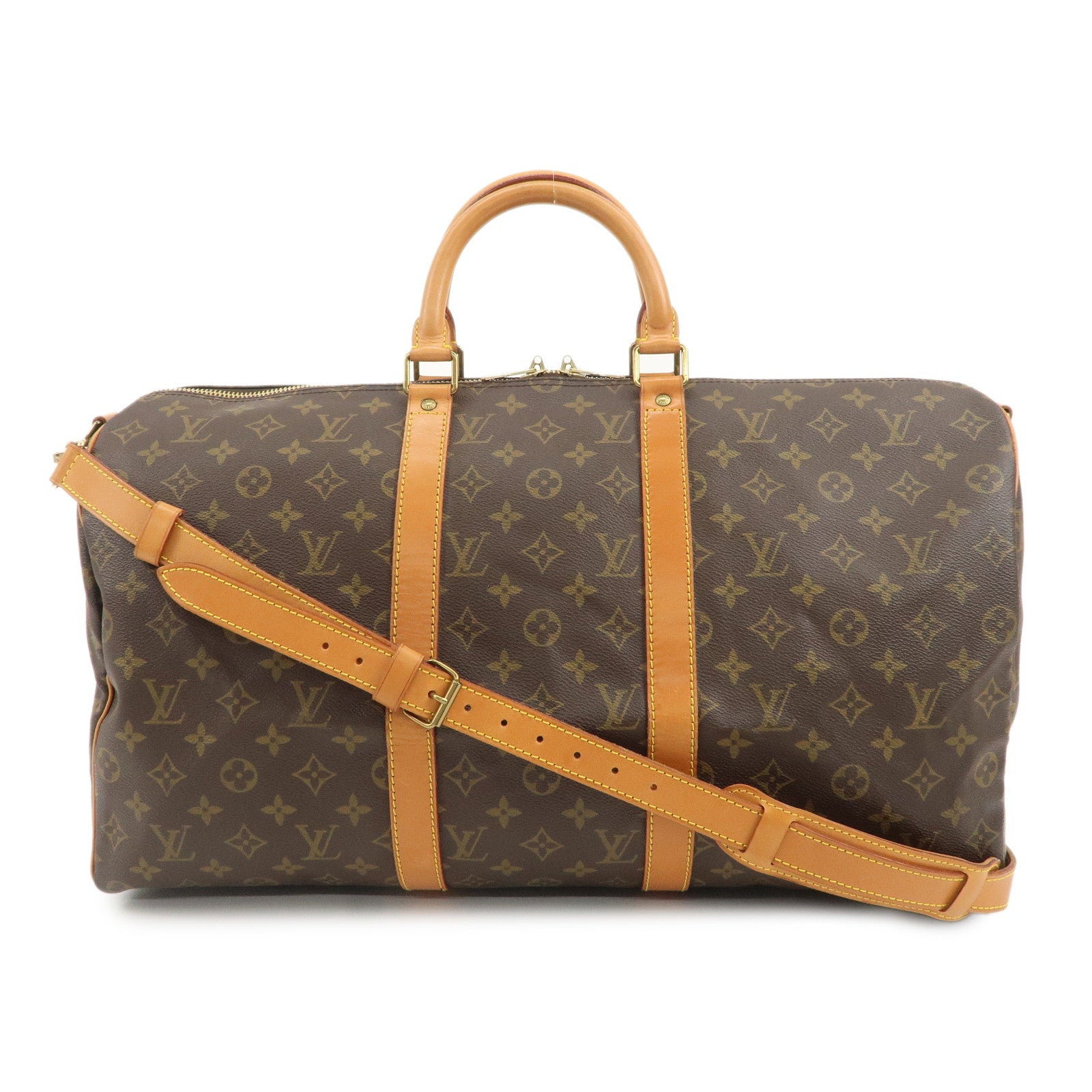 Louis-Vuitton-Monogram-Keep-All-Bandouliere-50-Boston-Bag-M41416