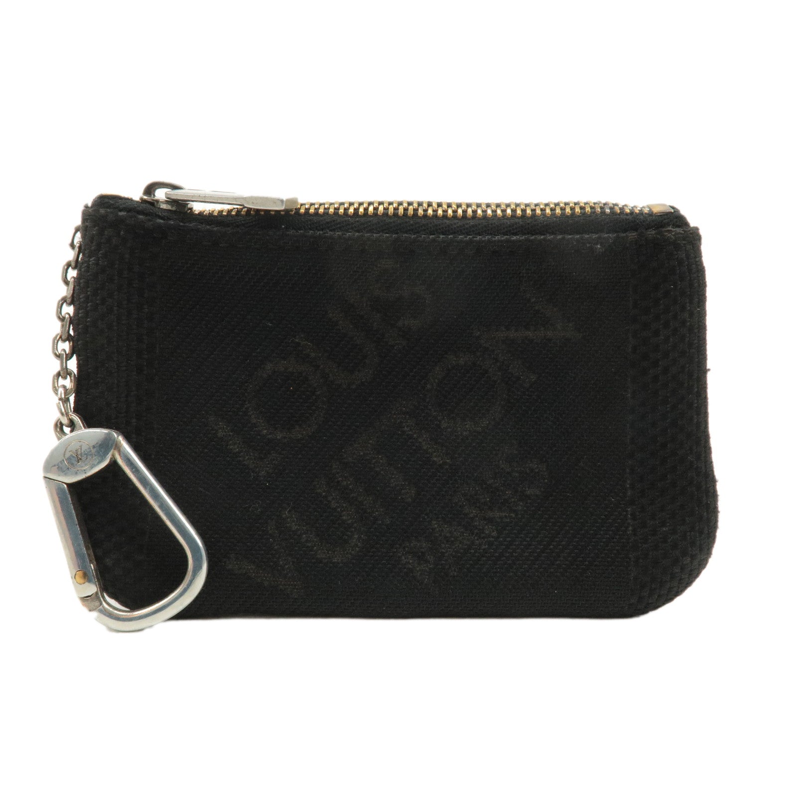 Louis-Vuitton-Damier-Geant-Pochette-Cles-Coin-Case-Noir-M93549