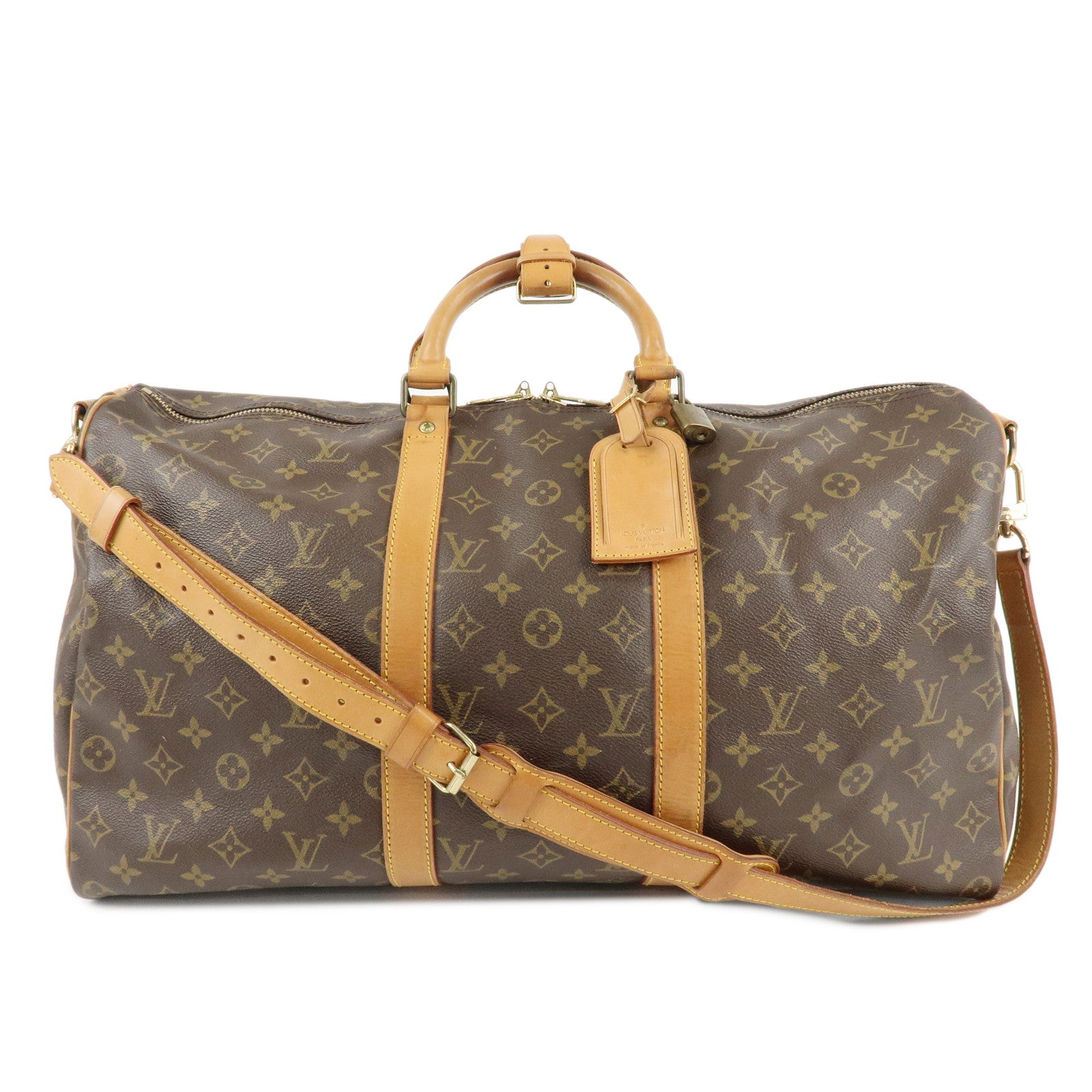 Louis-Vuitton-Monogram-Keep-All-Bandouliere-50-Boston-Bag-M41416