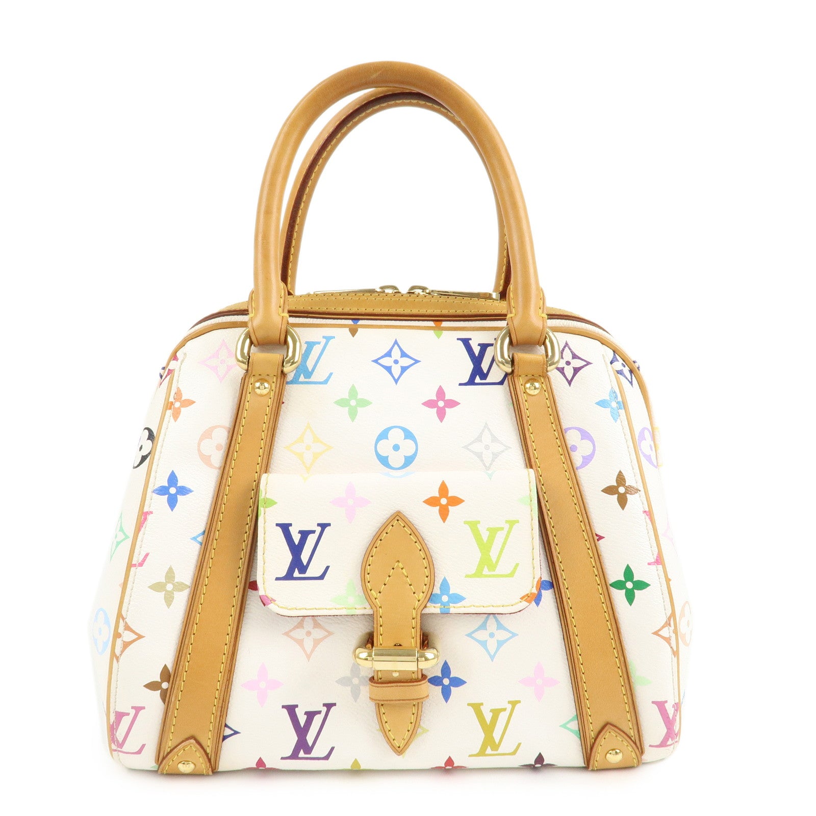 Louis-Vuitton-Monogram-Multi-Color-Priscilla-Hand-Bag-Blanc-M40096