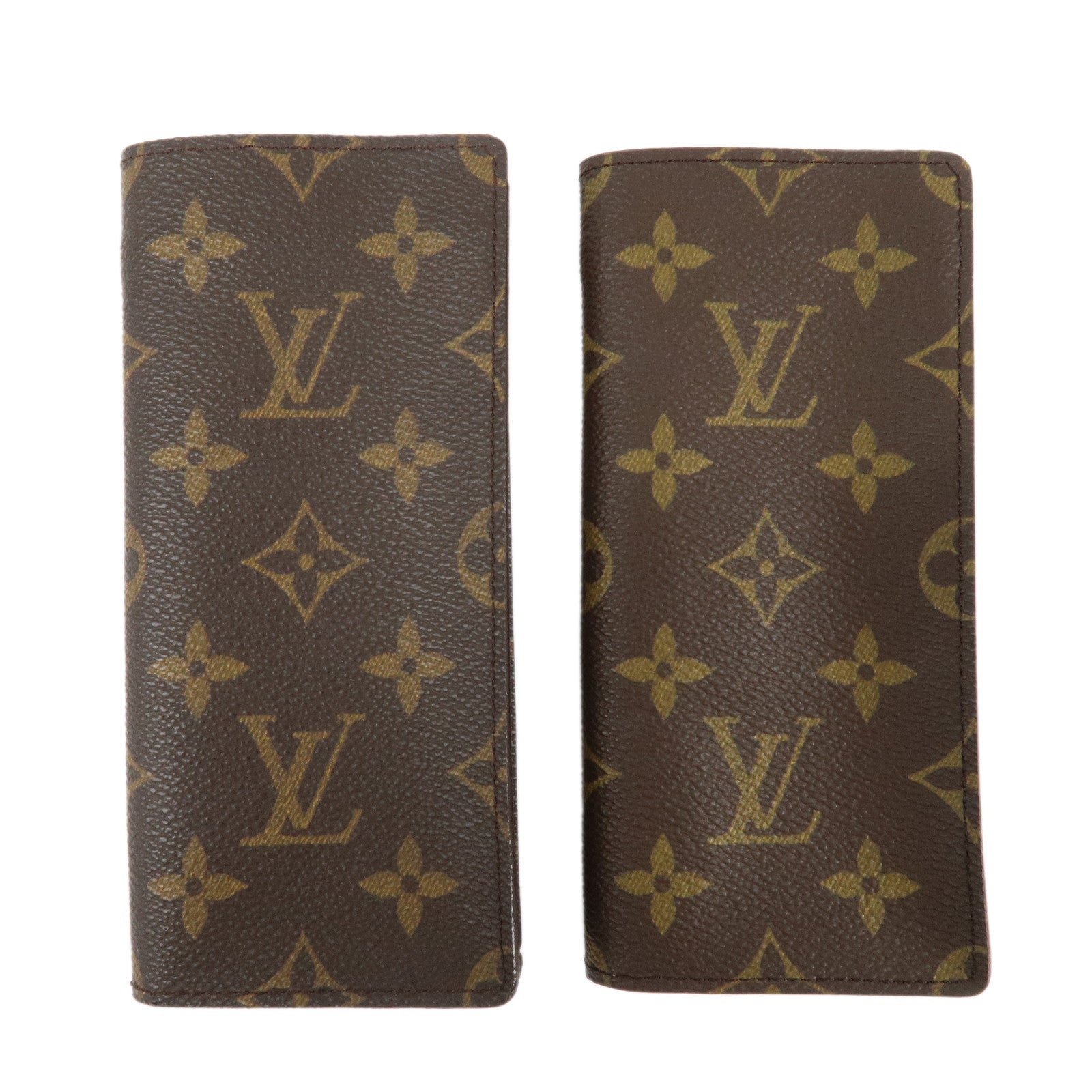 Louis-Vuitton-Monogram-Set-of-2-Glasses-Case-Brown-M62962