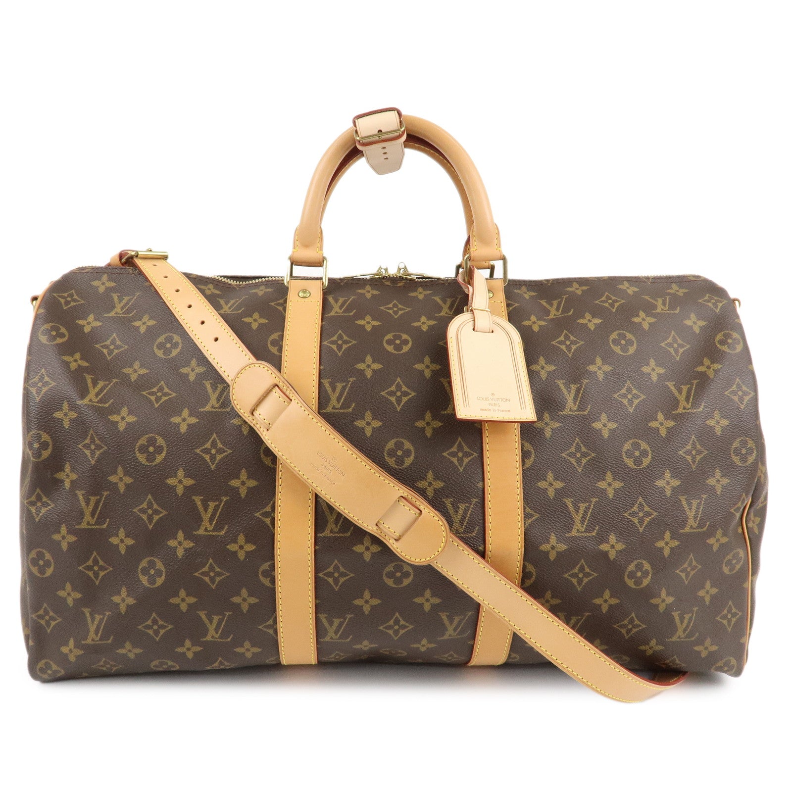 Louis-Vuitton-Monogram-Keep-All-Bandouliere-50-Boston-Bag-M41416