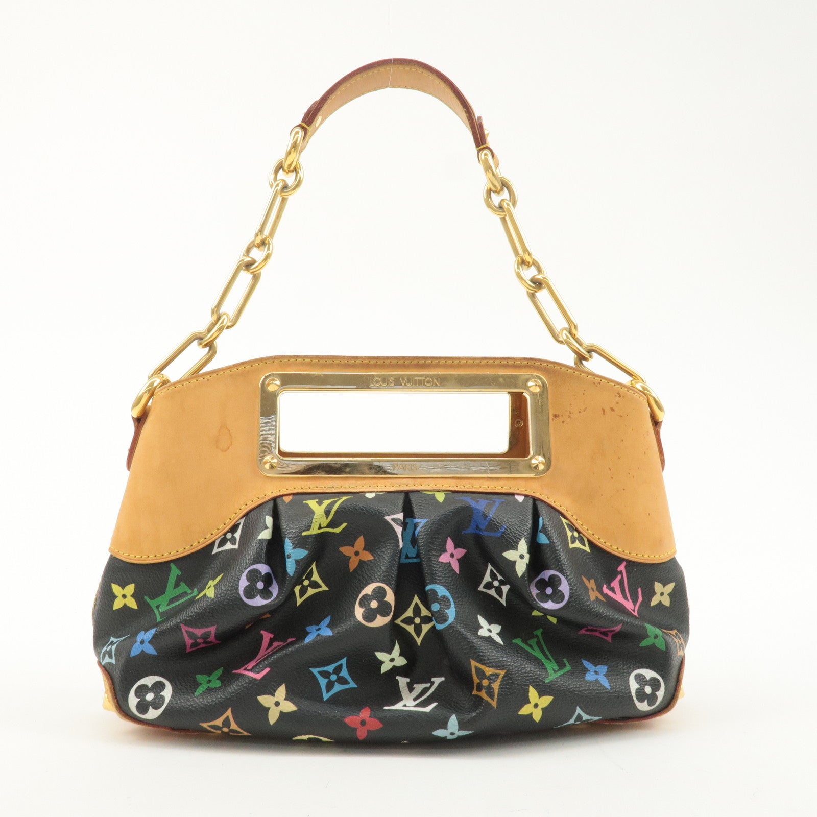 Louis Vuitton Monogram Multicolor Judy PM Hand Bag M40258