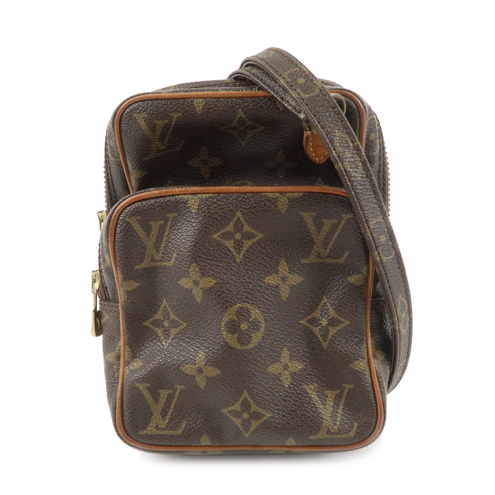 Louis Vuitton Monogram Mini Amazone Shoulder Bag Brown M45238