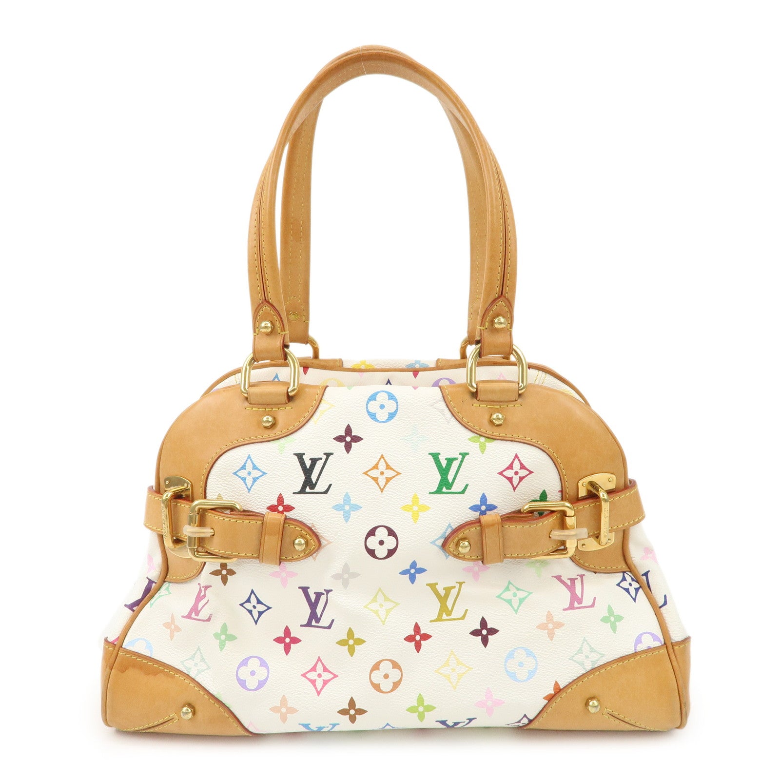 Louis-Vuitton-Monogram-Multicolor-Claudia-Hand-Bag-Blanc-M40193