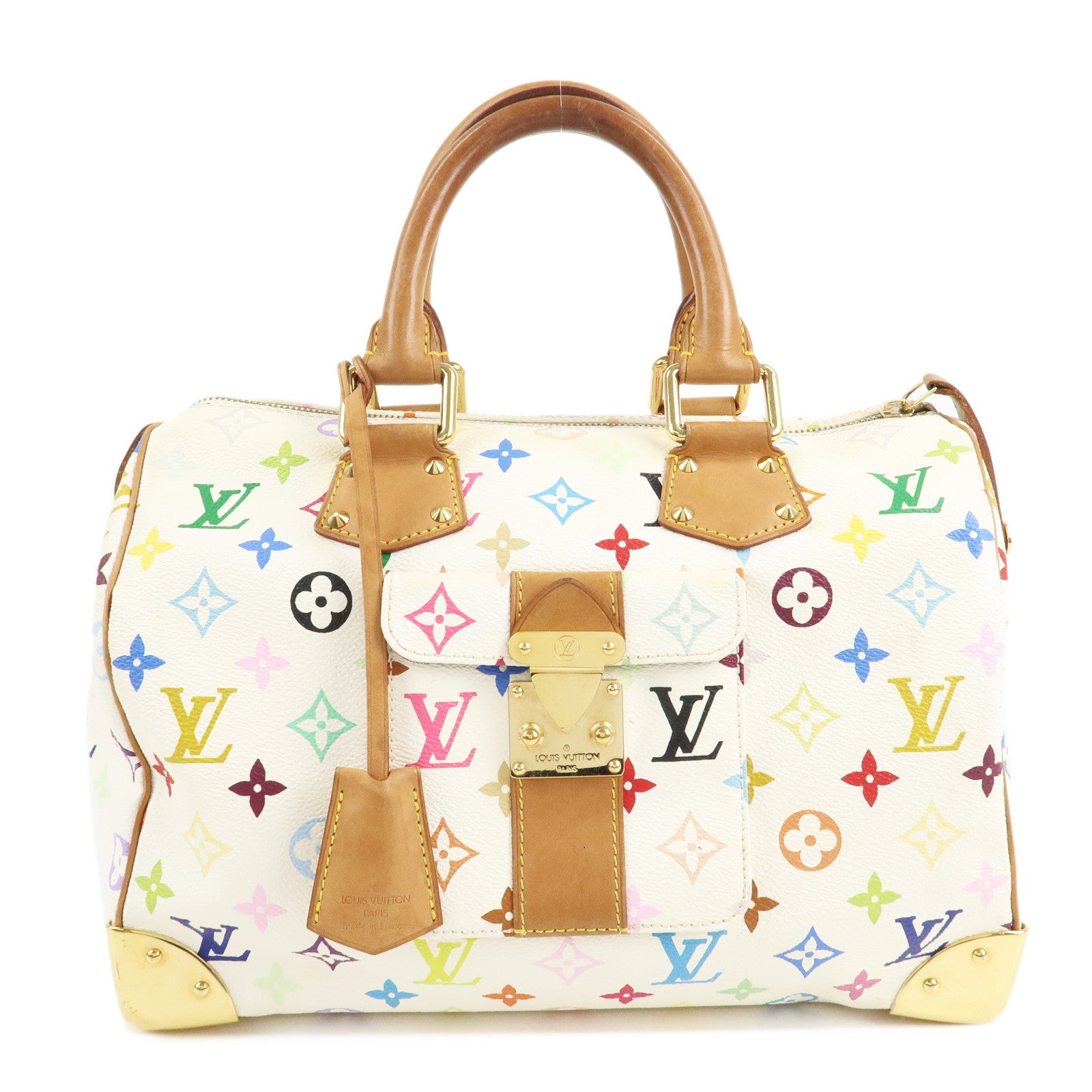 Louis-Vuitton-Monogram-Multicolor-Speedy-30-Hand-Bag-M92643