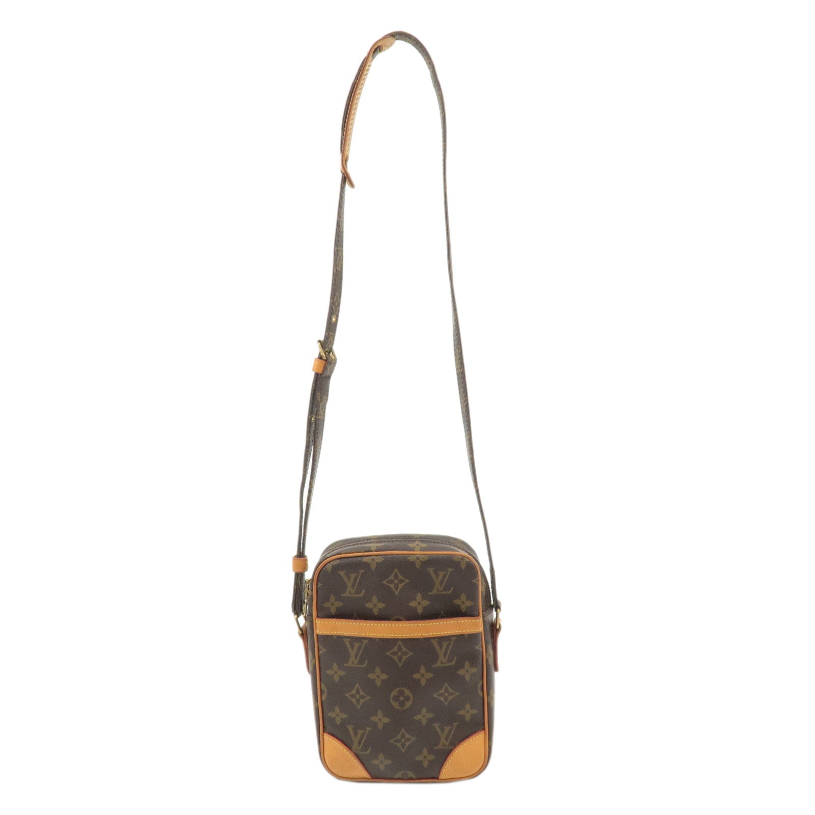 Louis Vuitton Monogram Danube Shoulder Bag Brown M45266