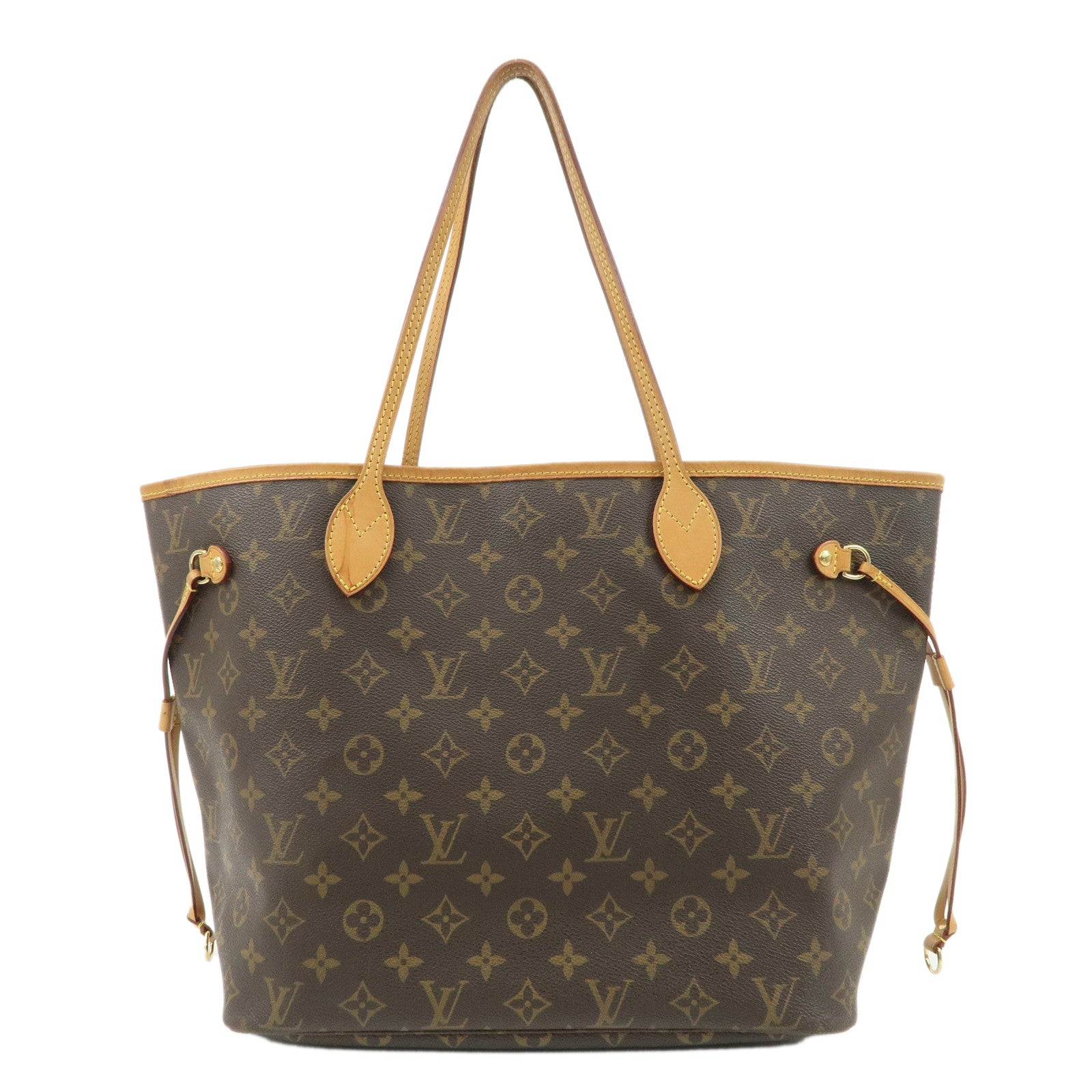 Louis-Vuitton-Monogram-Neverfull-MM-Tote-Bag-Brown-M40156