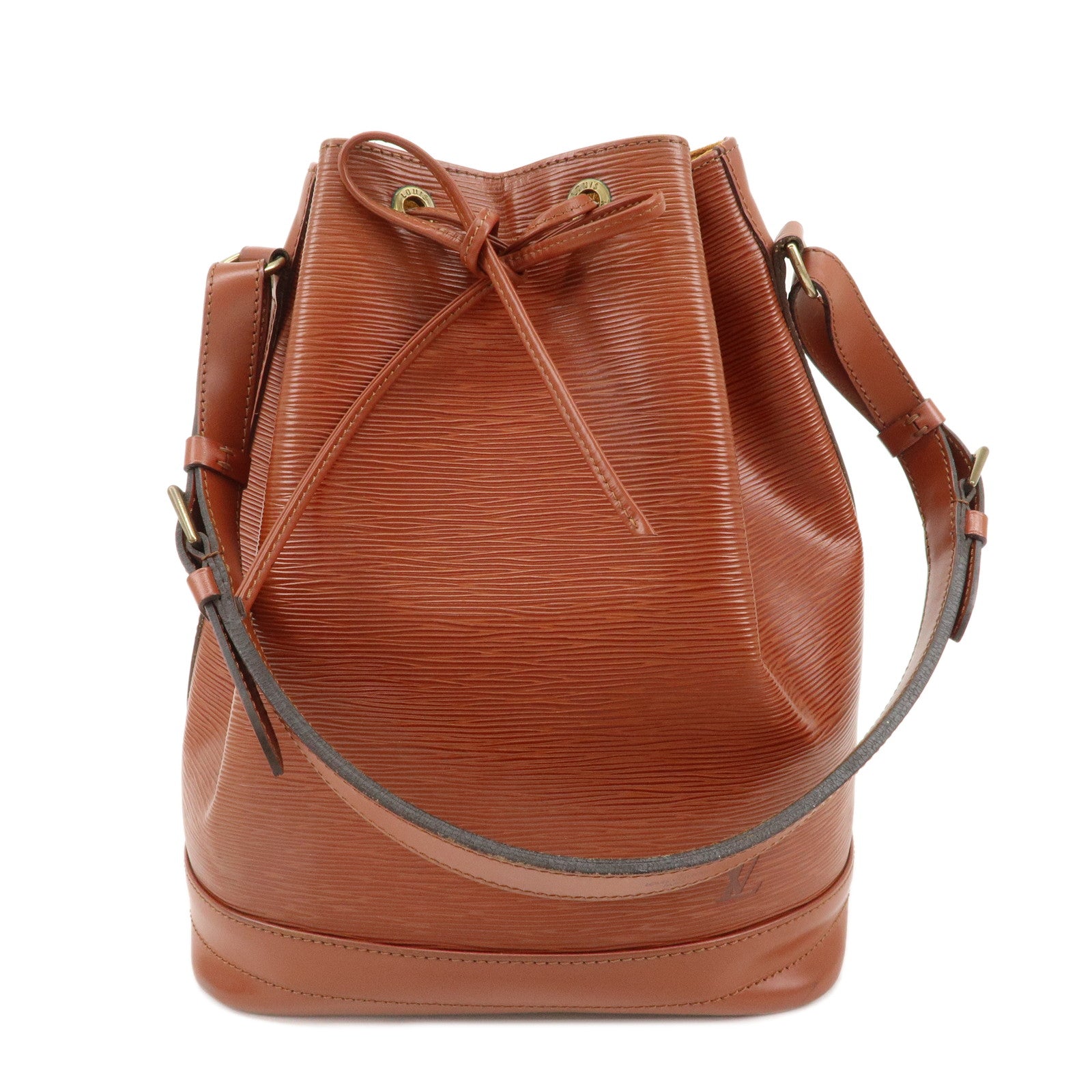 Louis-Vuitton-Epi-Leather-Noe-Shoulder-Bag-Kenya-Brown-M44003