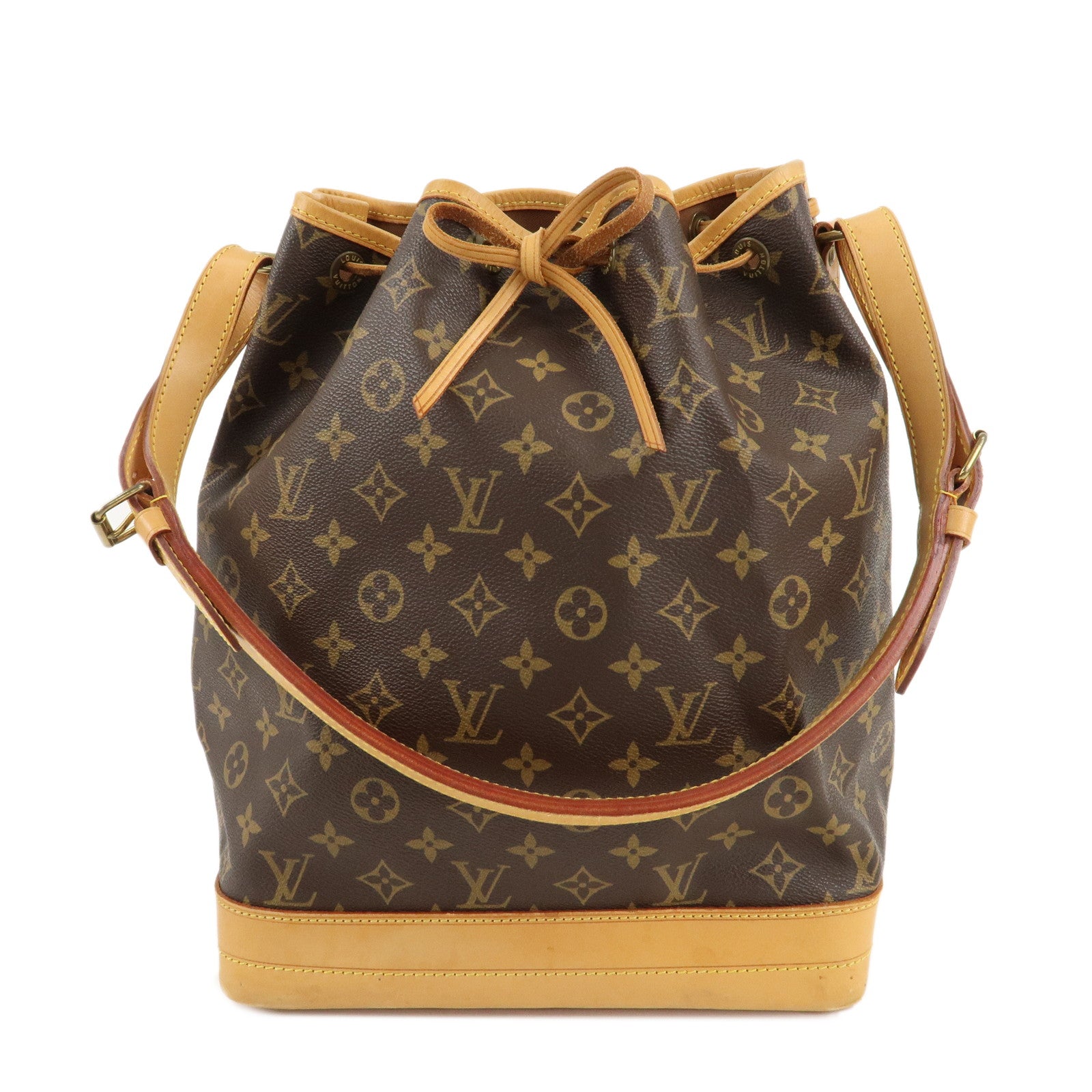 Louis-Vuitton-Monogram-Noe-Shoulder-Bag-Hand-Bag-Brown-M42224