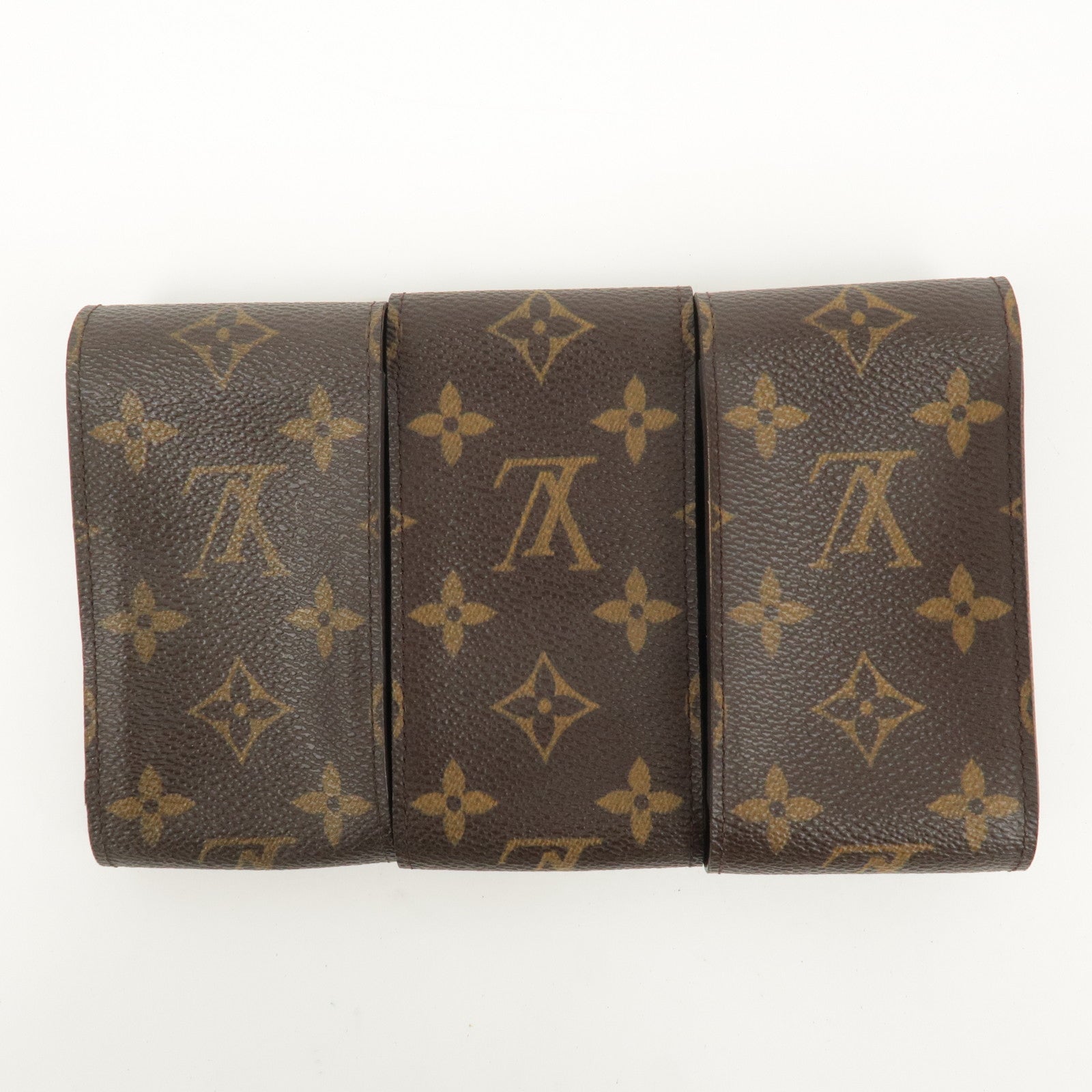 Louis Vuitton Set of 3 Monogram Etui Garet Cigarette Case M63024 Used