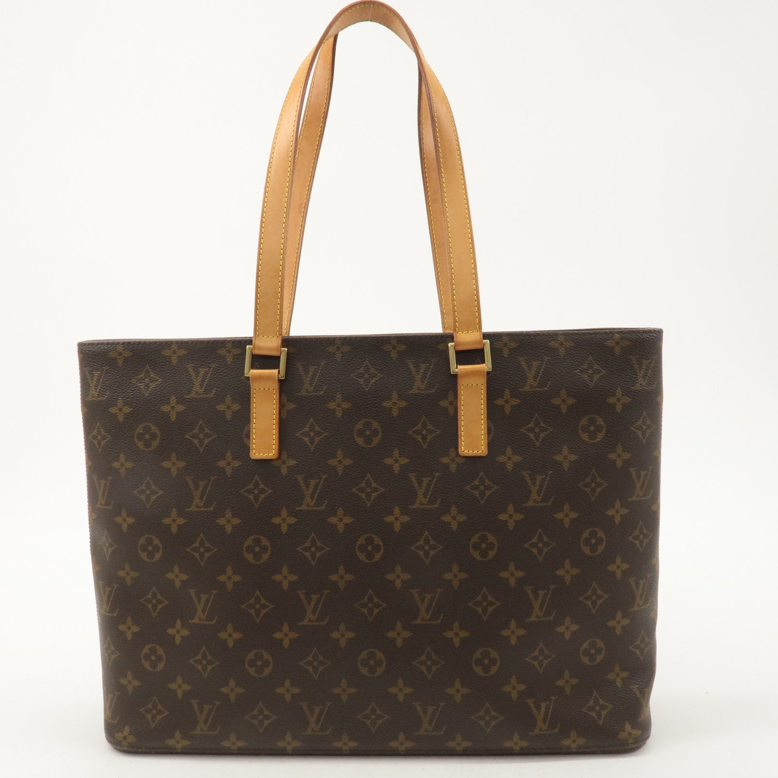 Louis Vuitton Monogram Luco Tote Bag Hand Bag Brown M51155