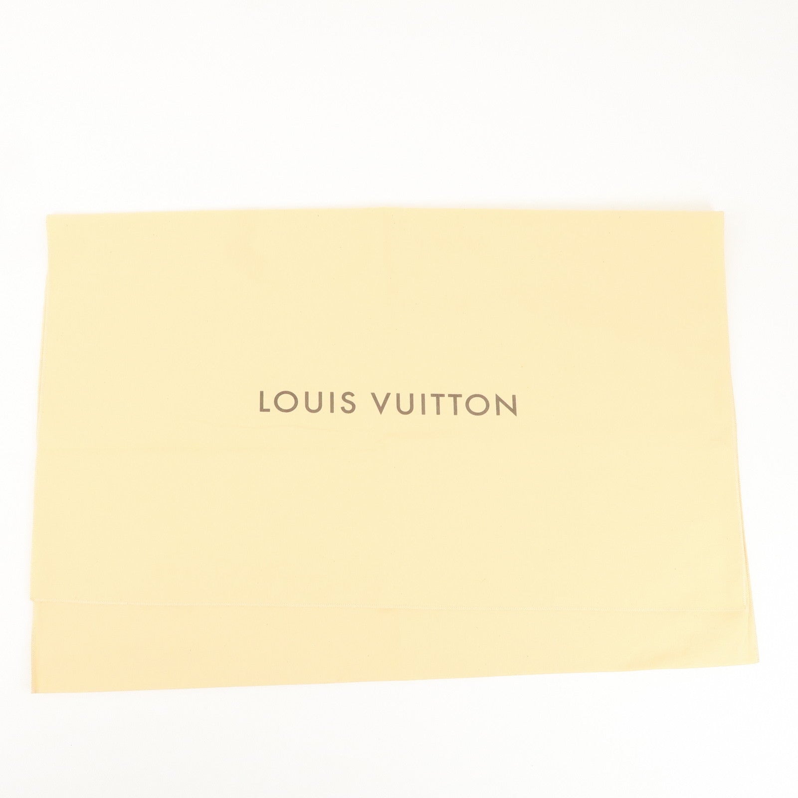 Louis Vuitton Set of 8 Storage Bag Dust Bag Flap Type Beige