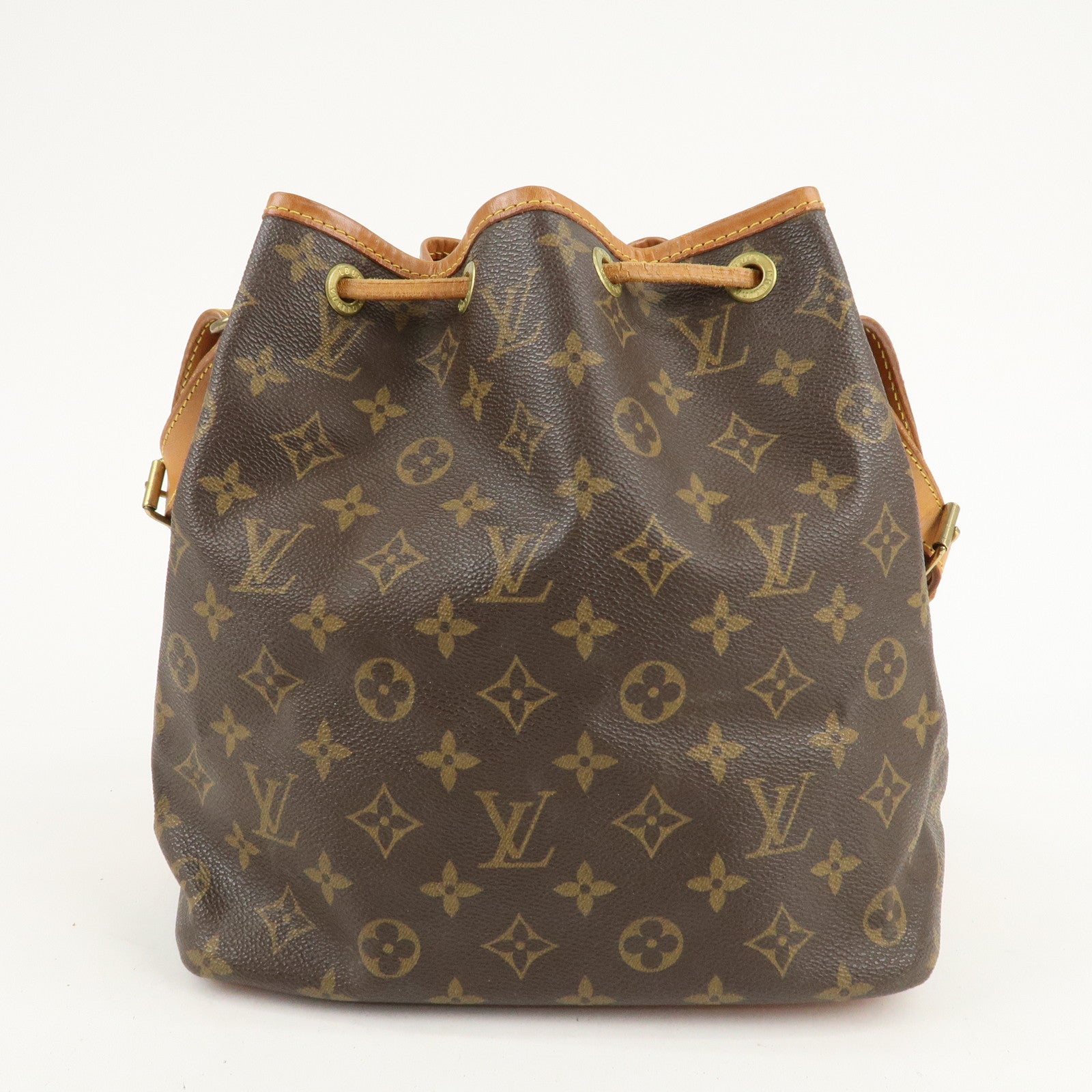 Louis Vuitton Monogram Petit Noe Shoulder Bag Brown M42226 Used