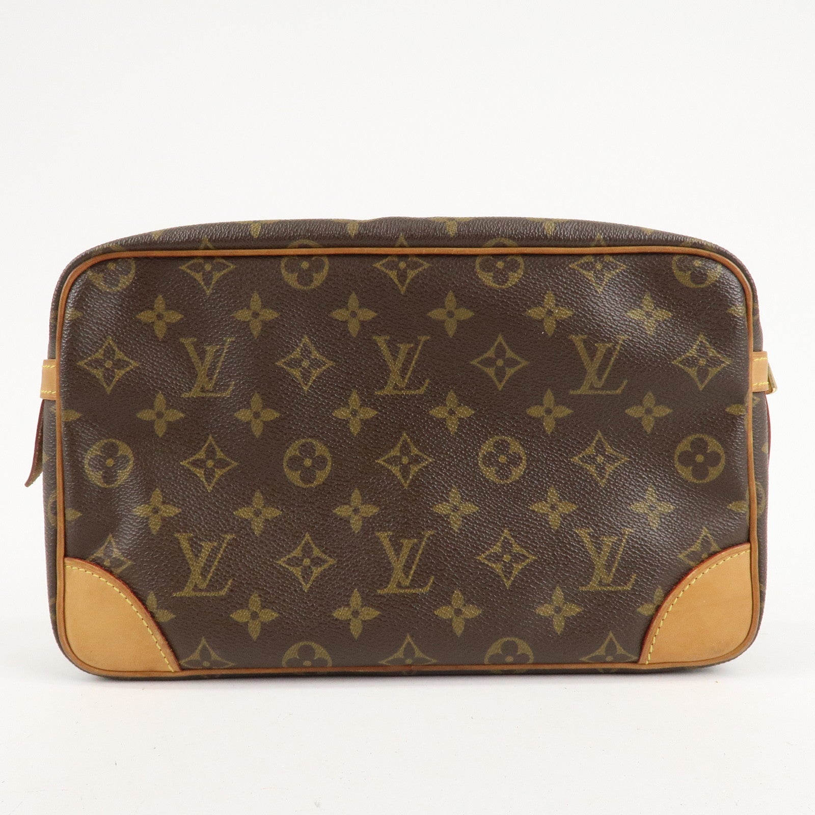 Louis Vuitton Monogram Compiegne 28 Pouch Clutch Bag M51845 Used